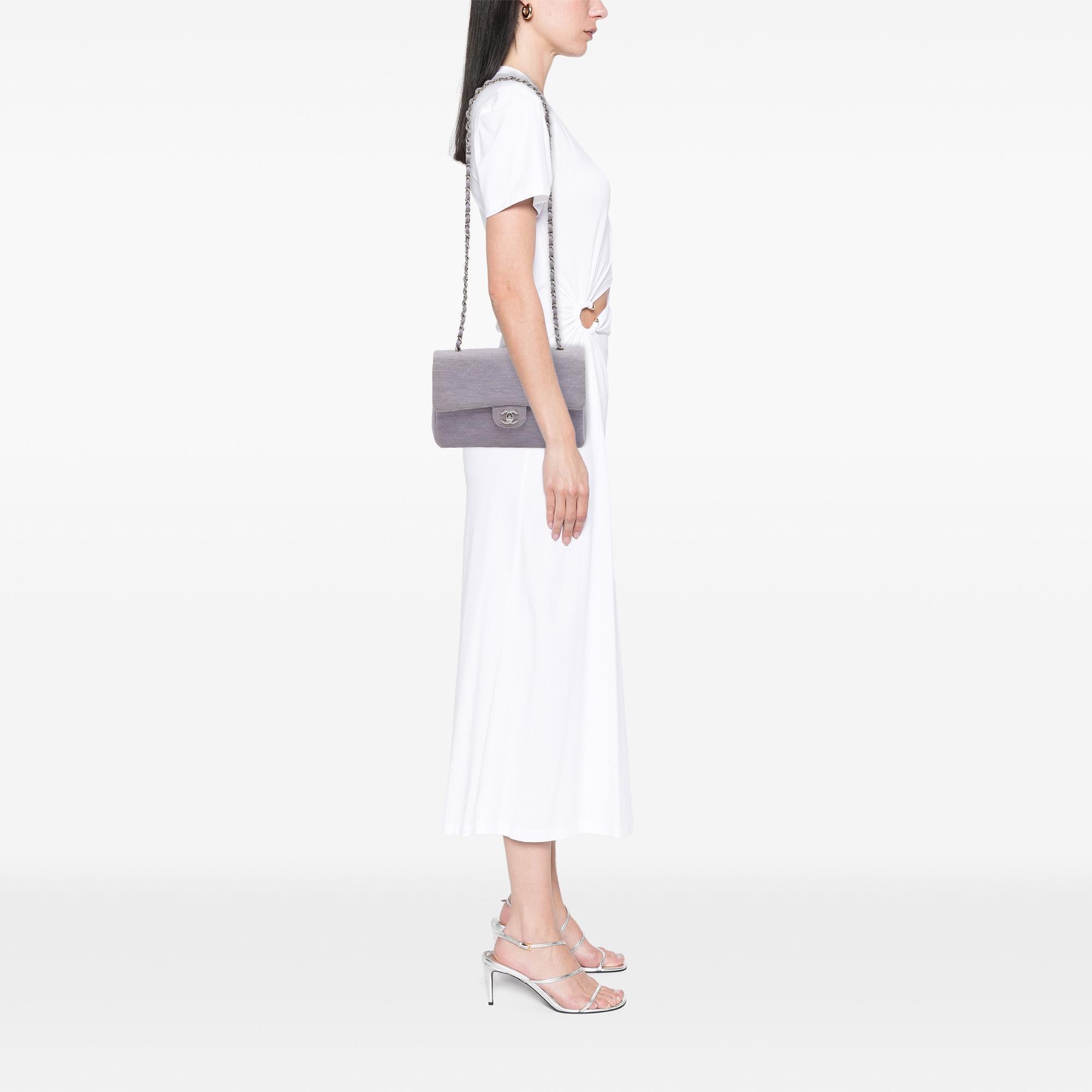 Chanel Medium Classic Jersey Single Flap