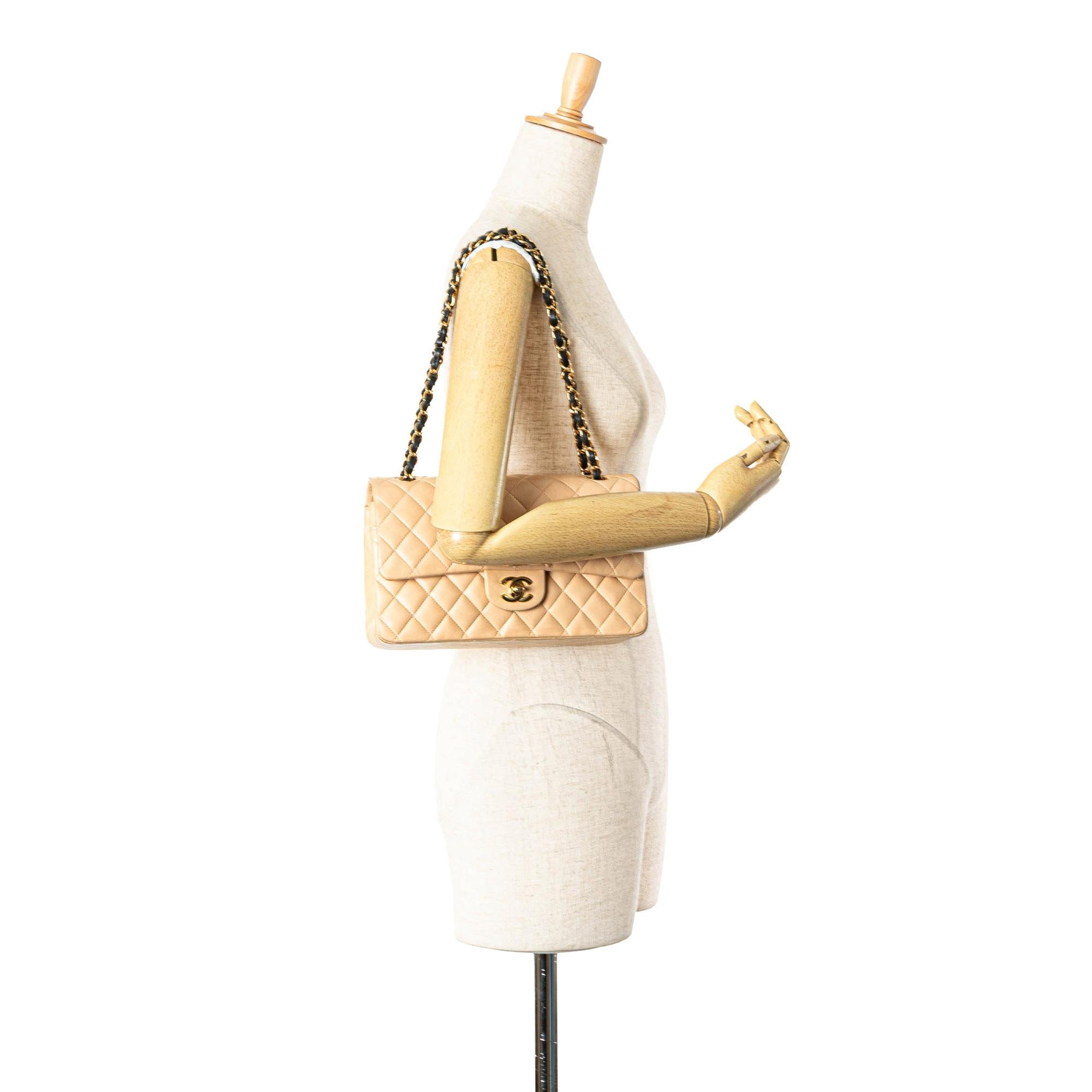 Chanel Medium Classic Lambskin Double Flap