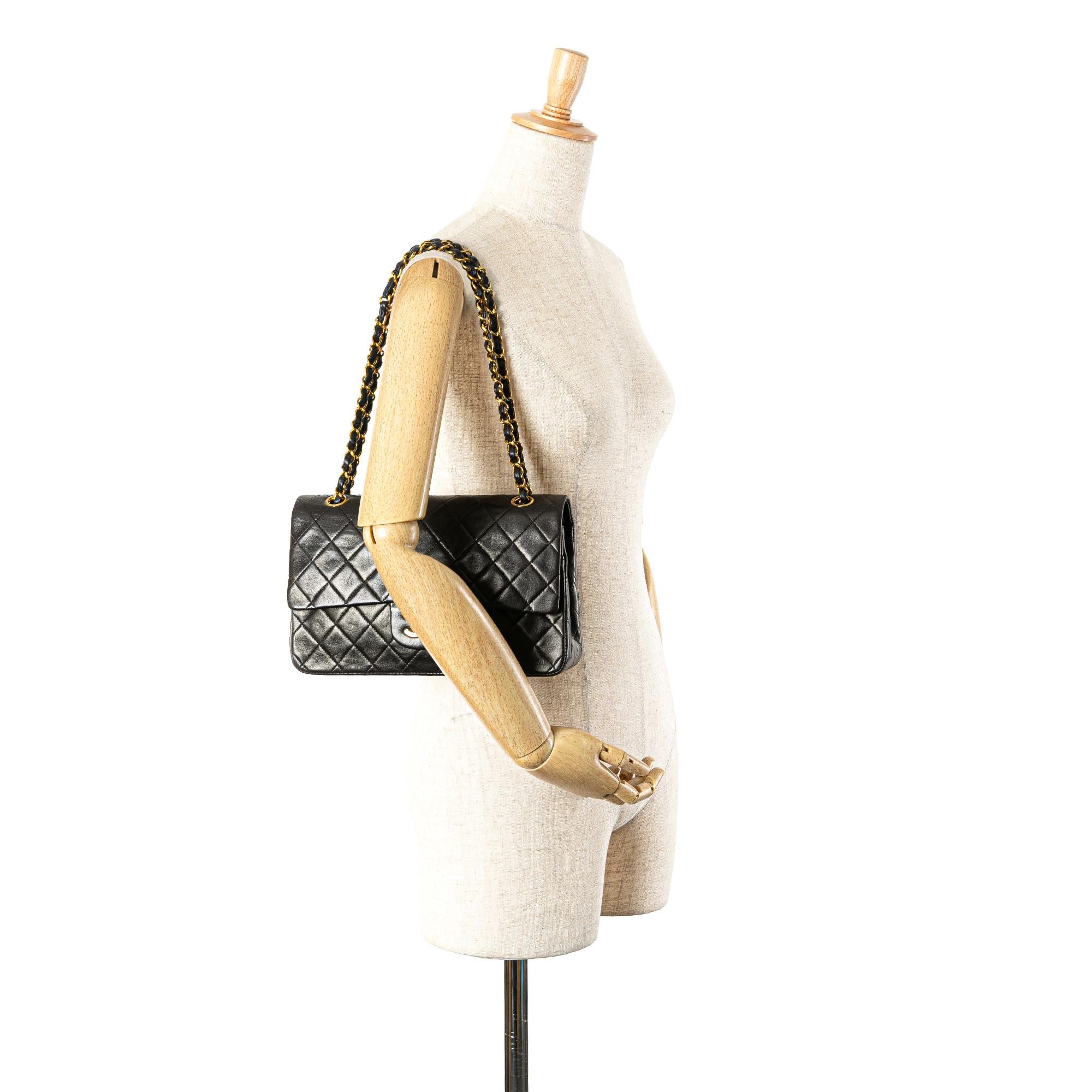 Chanel Medium Classic Lambskin Double Flap