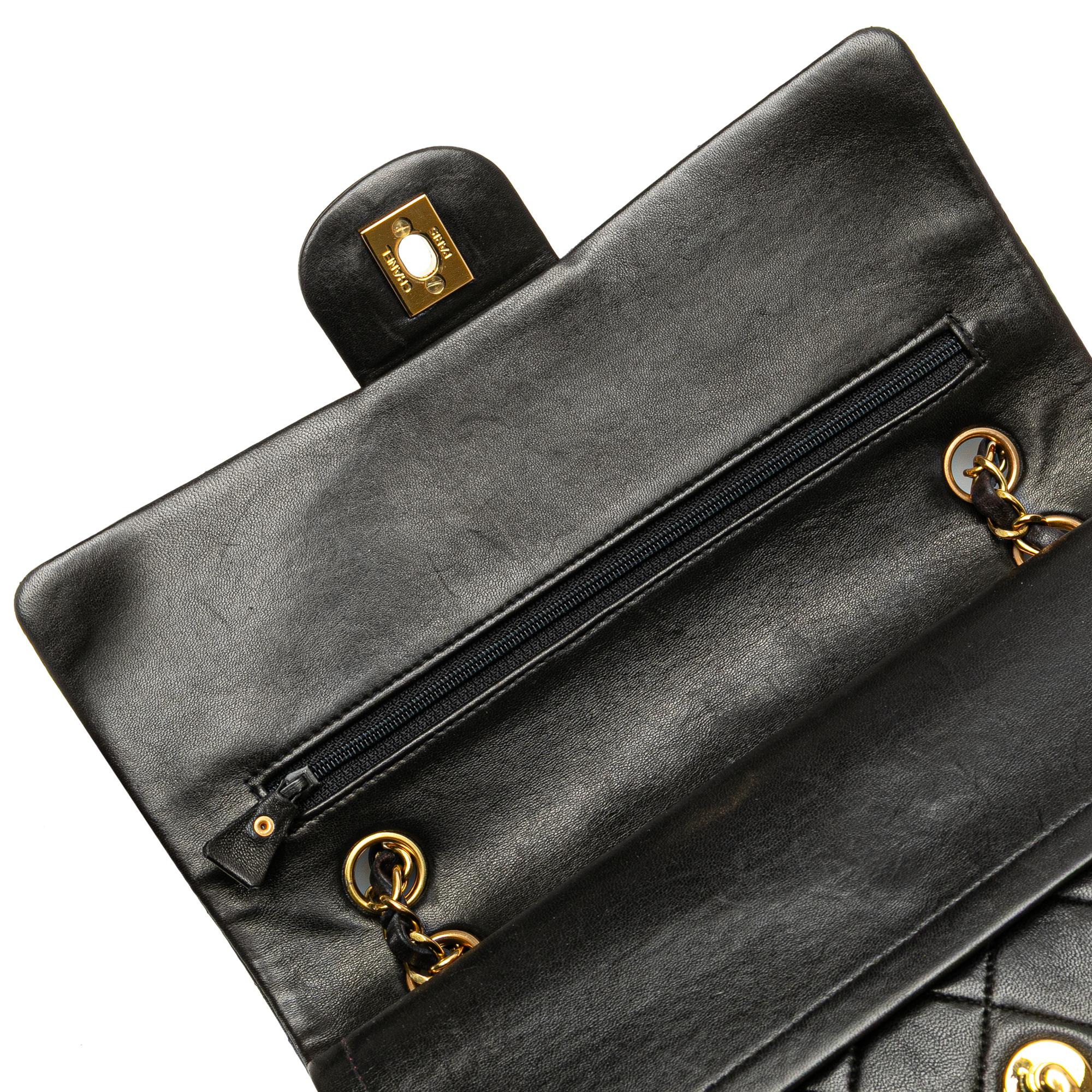 Chanel Medium Classic Lambskin Double Flap