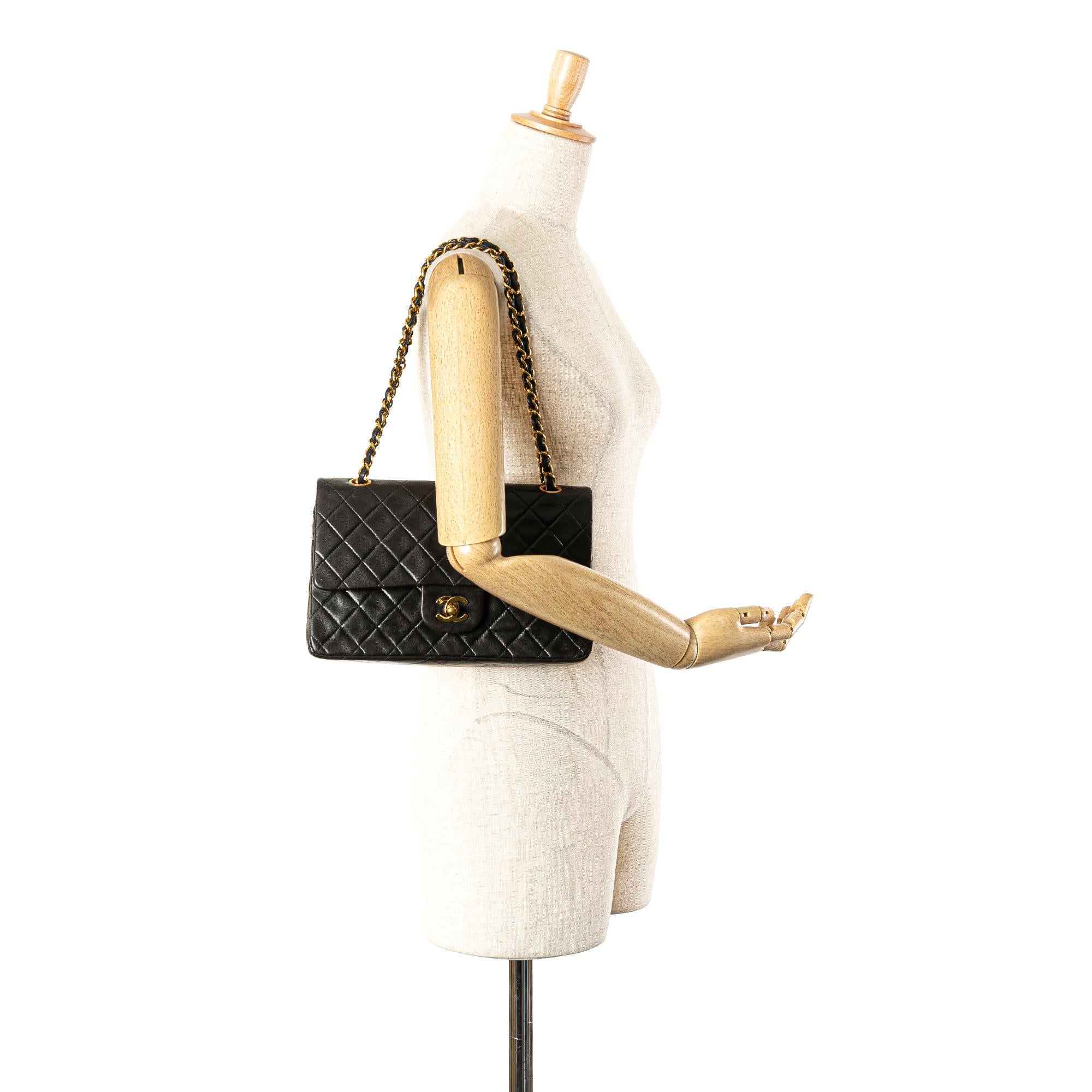 Chanel Medium Classic Lambskin Double Flap