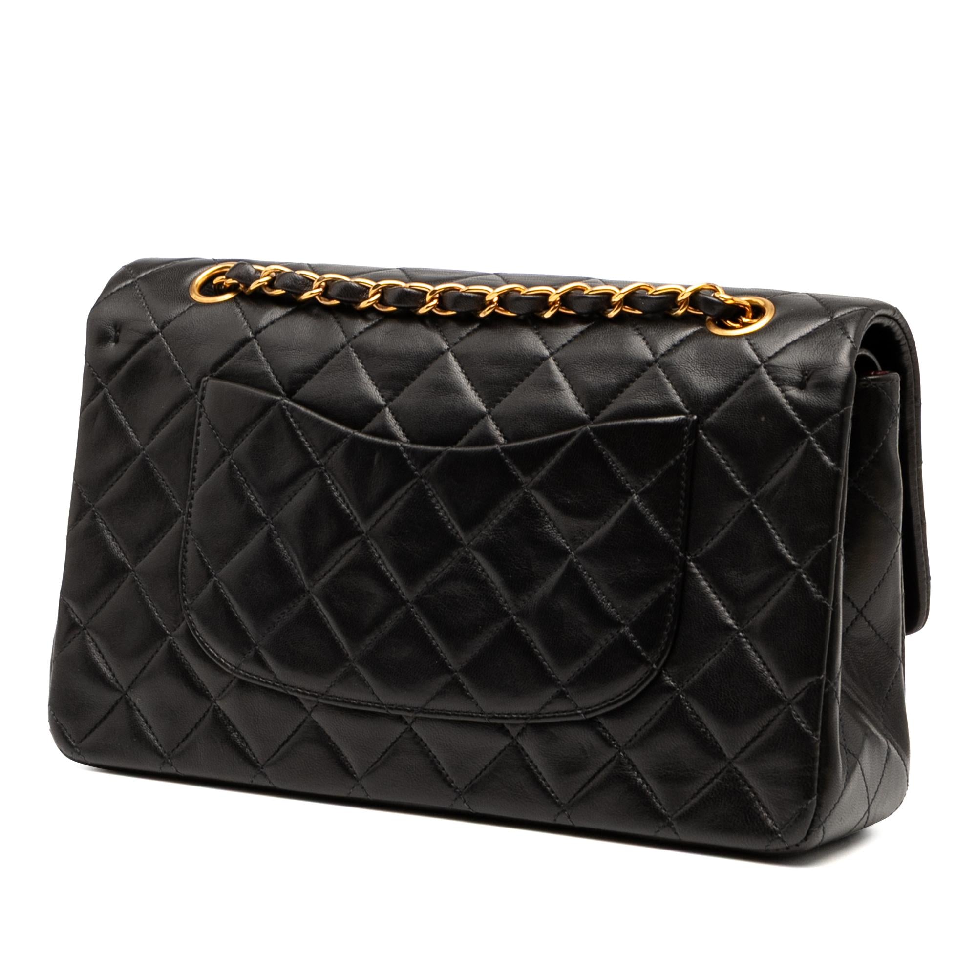 Chanel Medium Classic Lambskin Double Flap