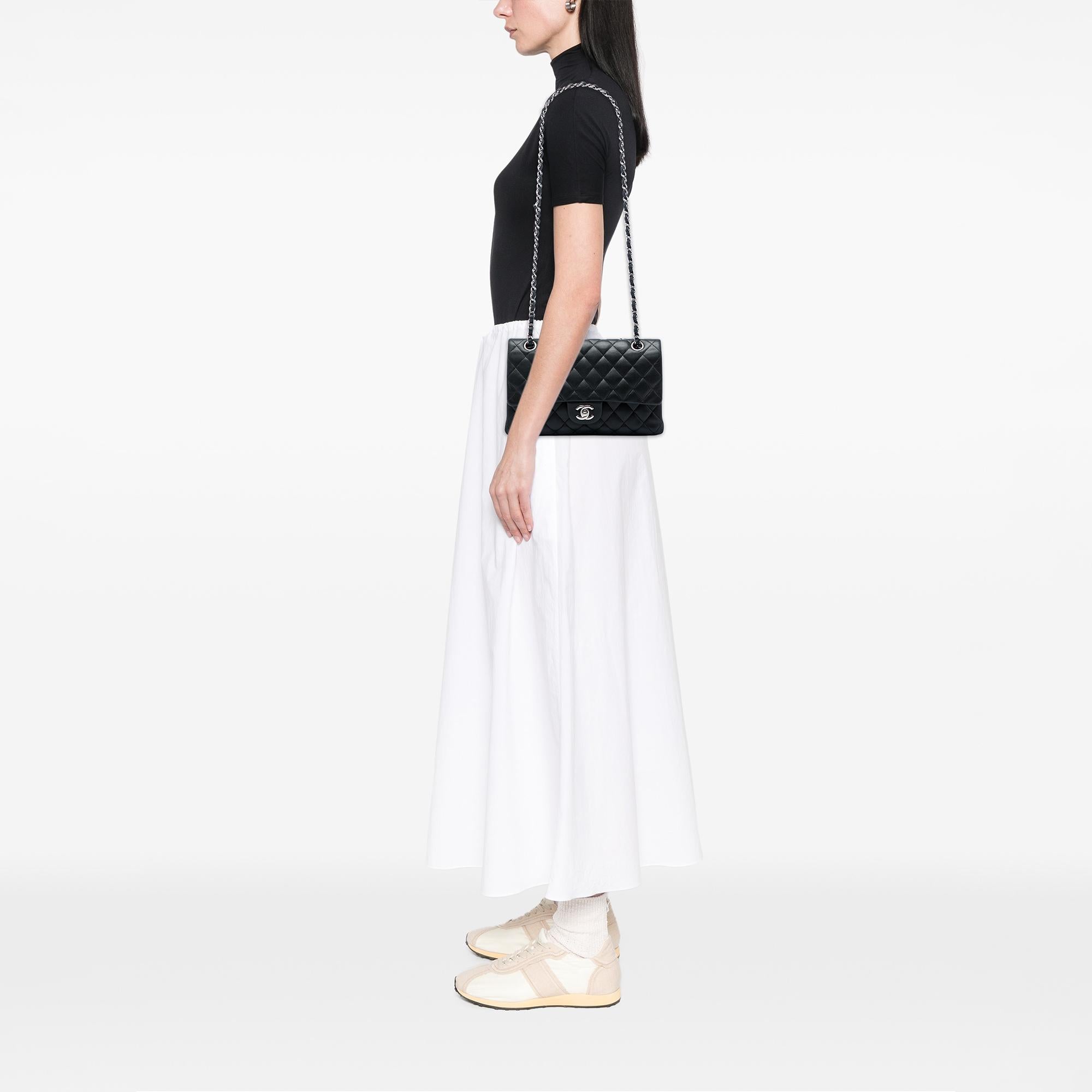 Chanel Medium Classic Lambskin Double Flap