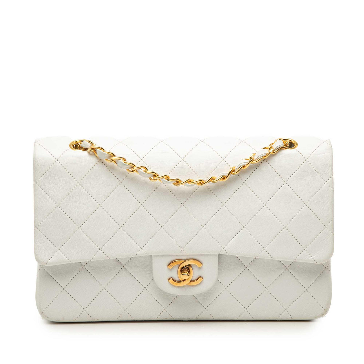 Chanel Medium Classic Lambskin Double Flap