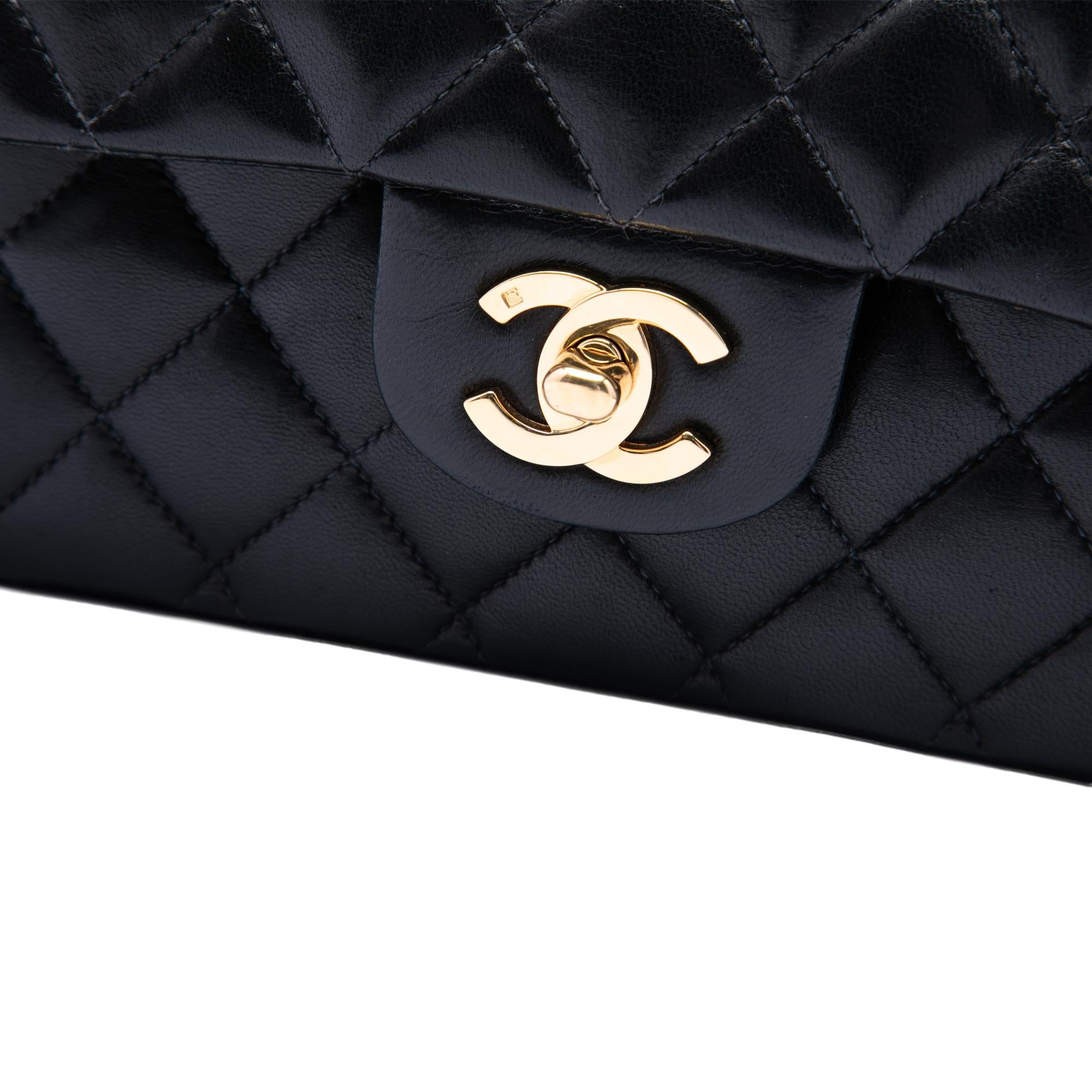 Chanel Medium Classic Lambskin Double Flap