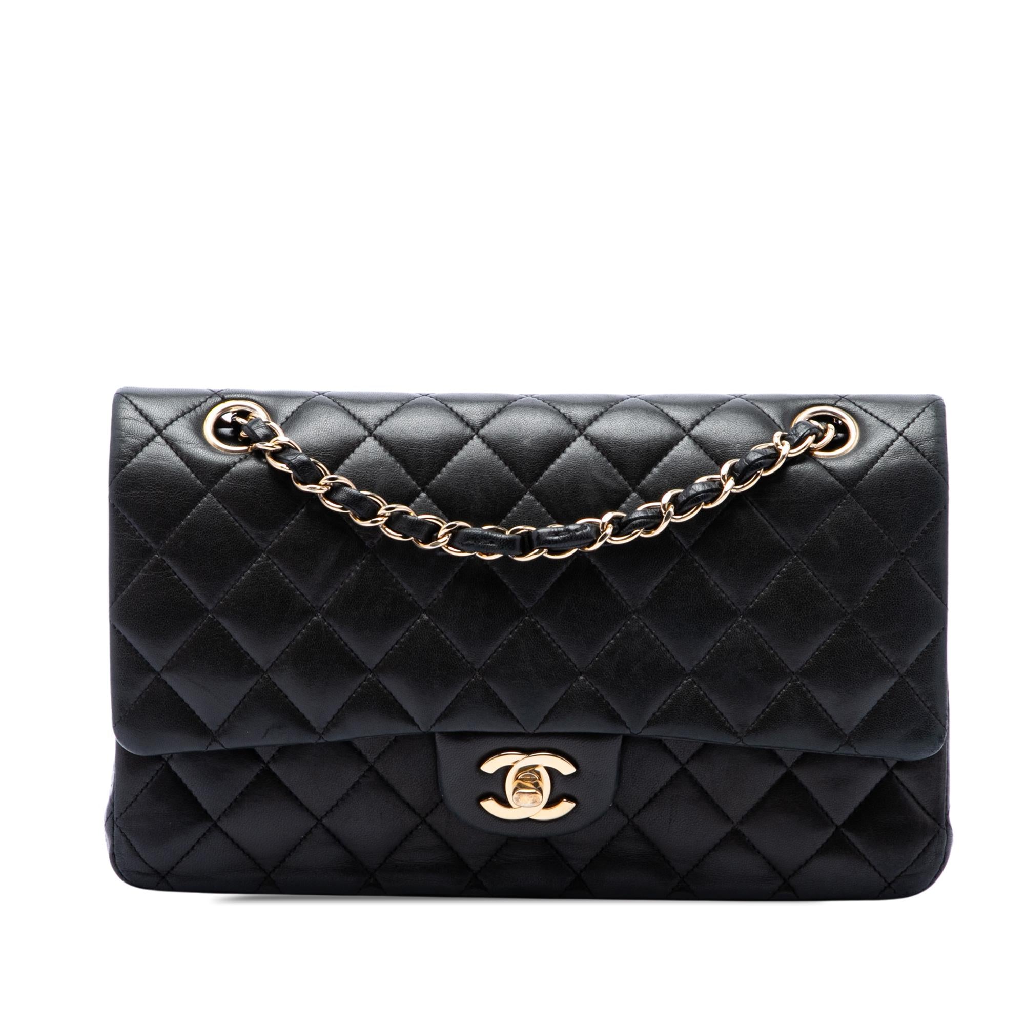 Chanel Medium Classic Lambskin Double Flap