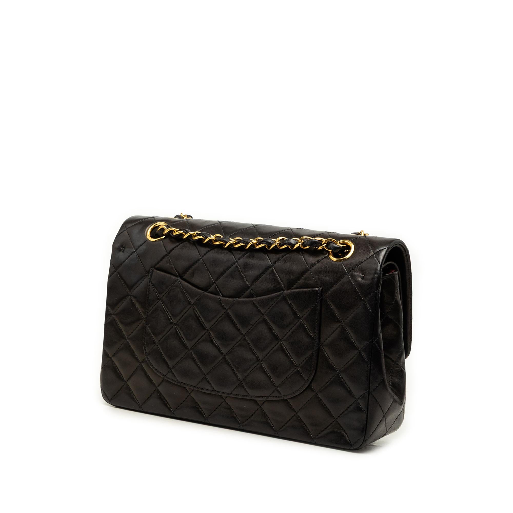 Chanel Medium Classic Lambskin Double Flap