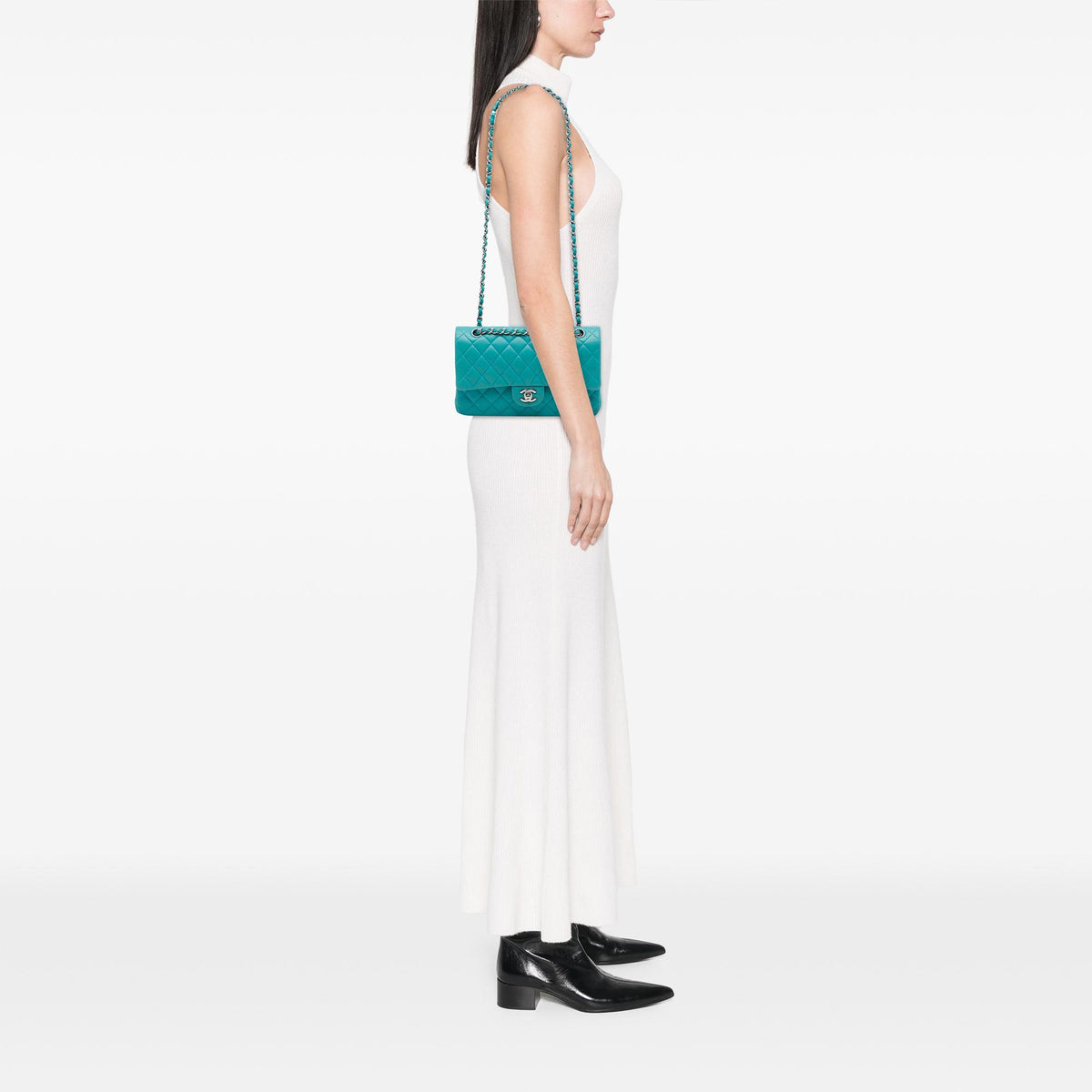 Chanel Medium Classic Lambskin Double Flap