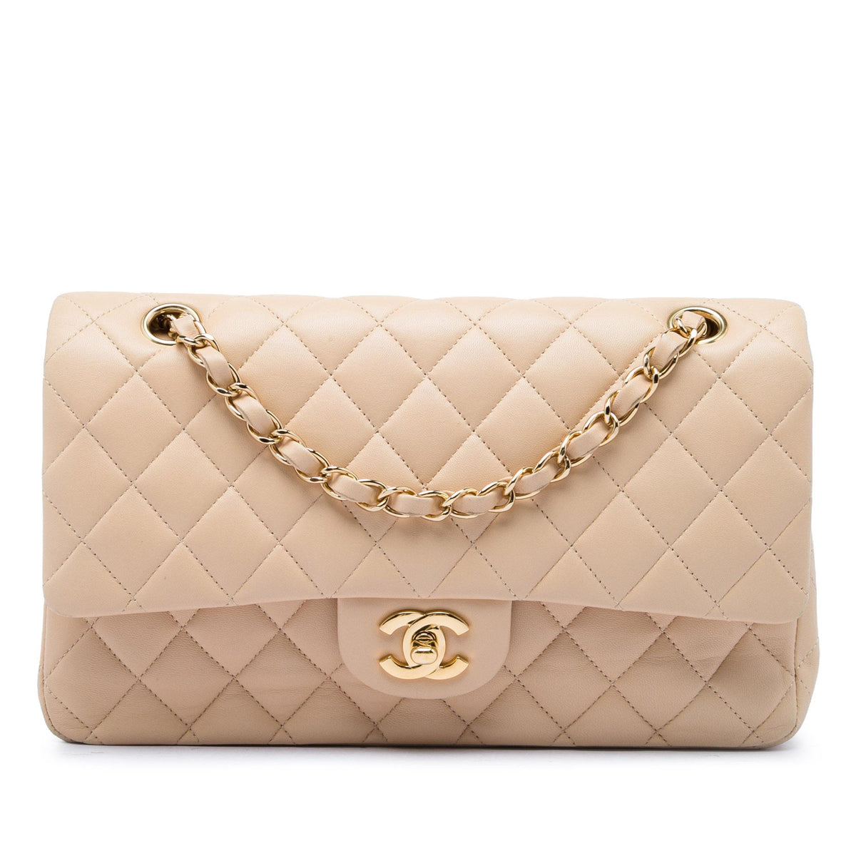 Chanel Medium Classic Lambskin Double Flap