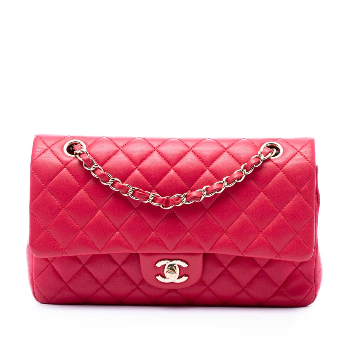 Chanel Medium Classic Lambskin Double Flap