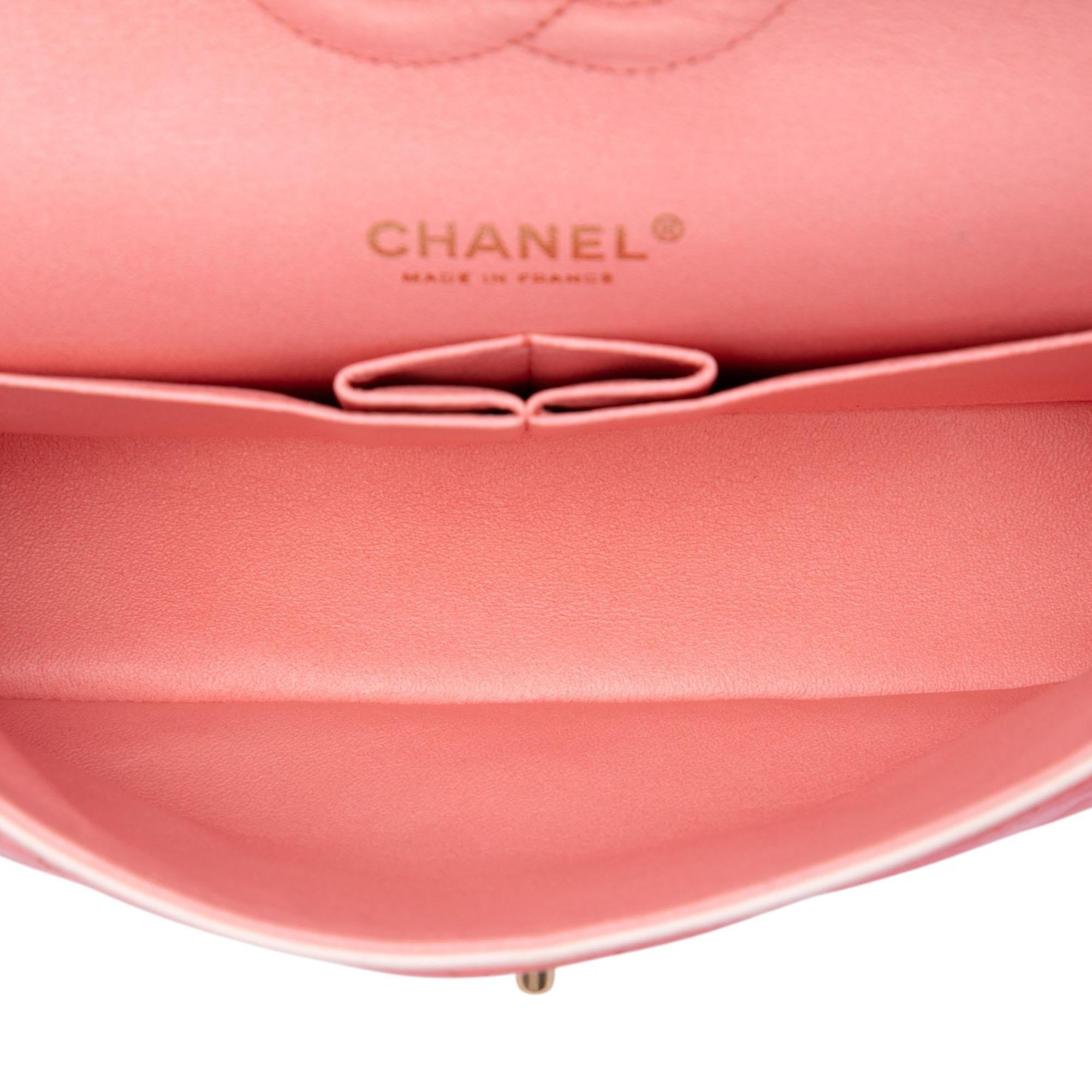 Chanel Medium Classic Ombre Lambskin Double Flap