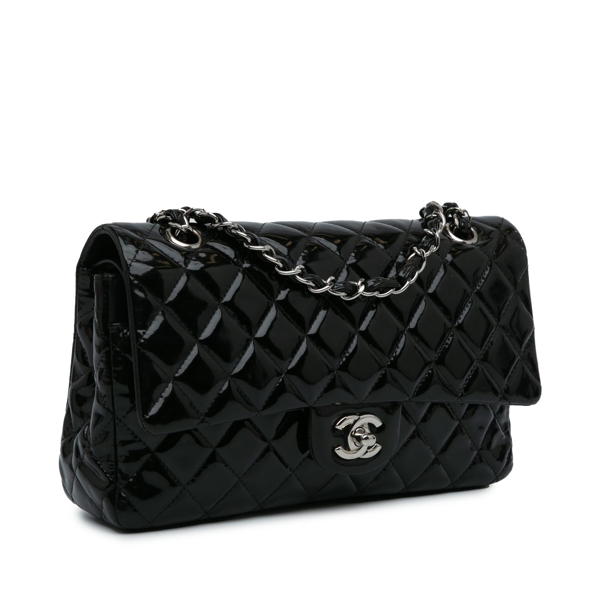 Chanel Medium Classic Patent Double Flap (SHG-60TH8D)