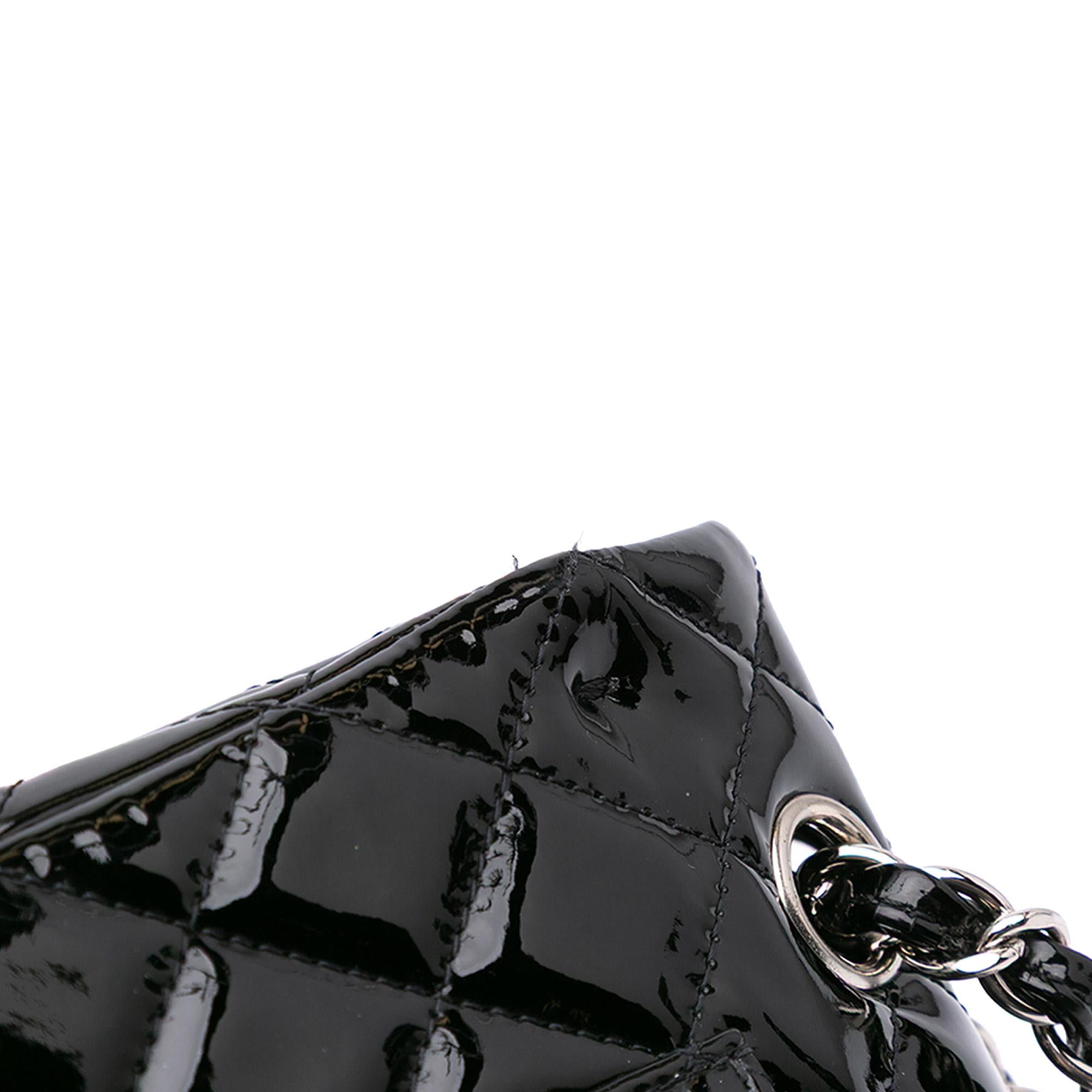 Chanel Medium Classic Patent Double Flap