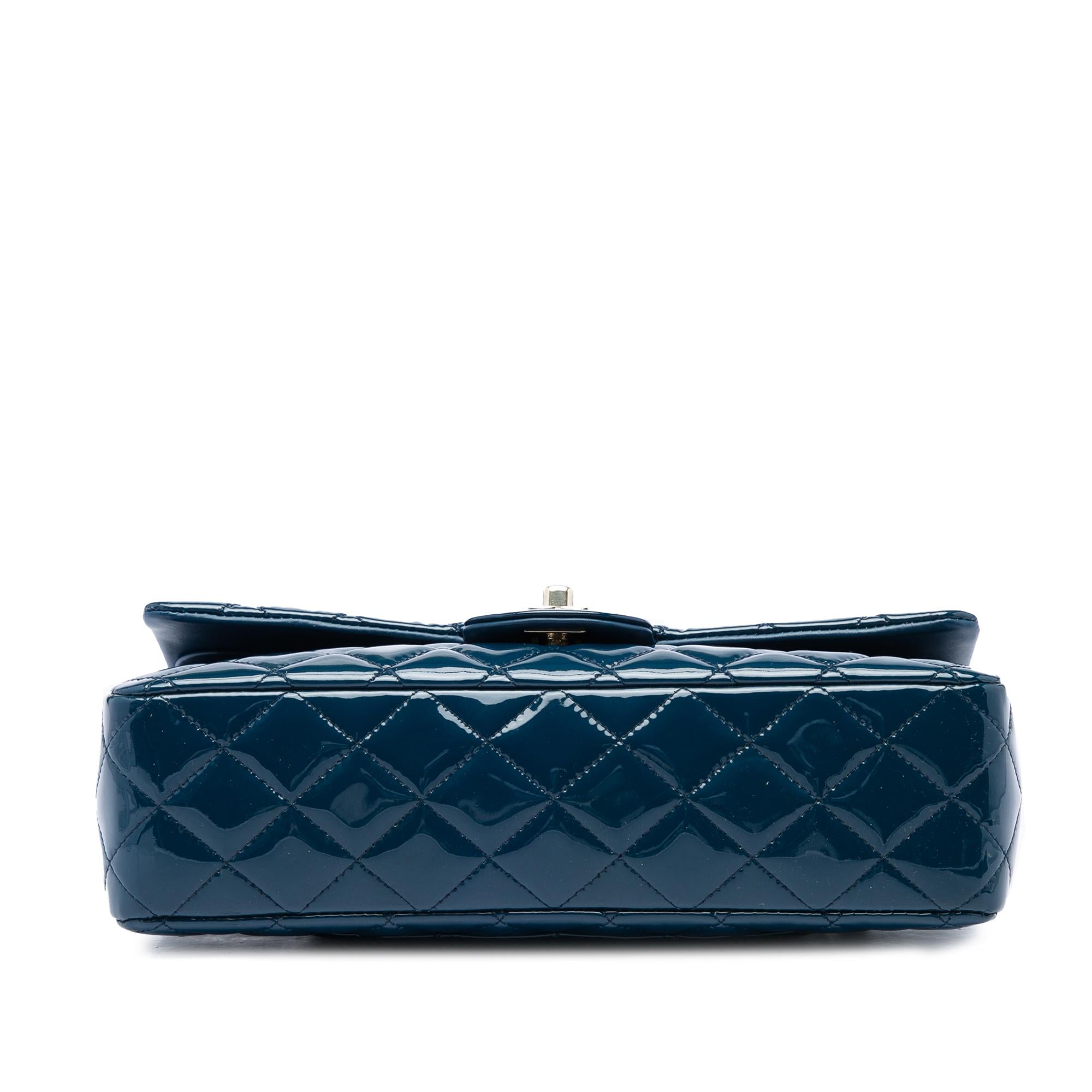 Chanel Medium Classic Patent Double Flap