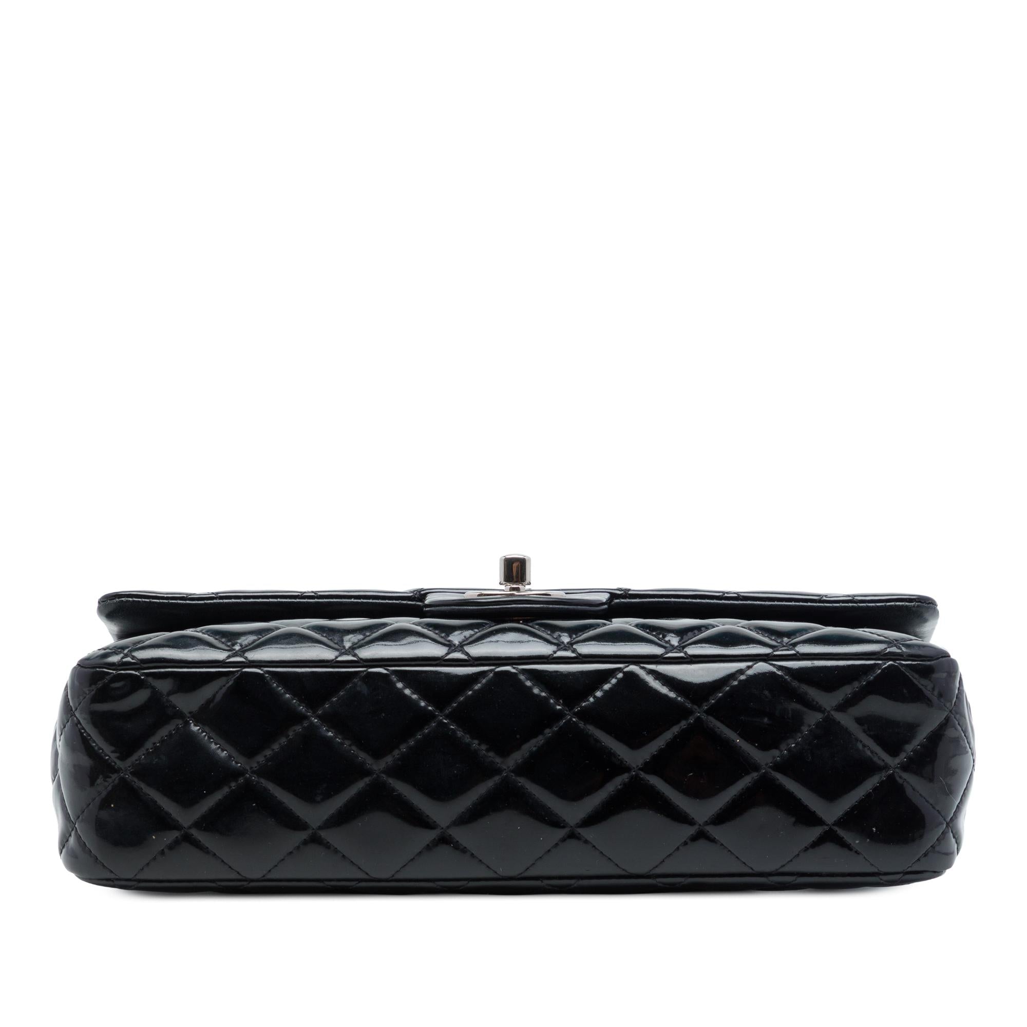 Chanel Medium Classic Patent Double Flap