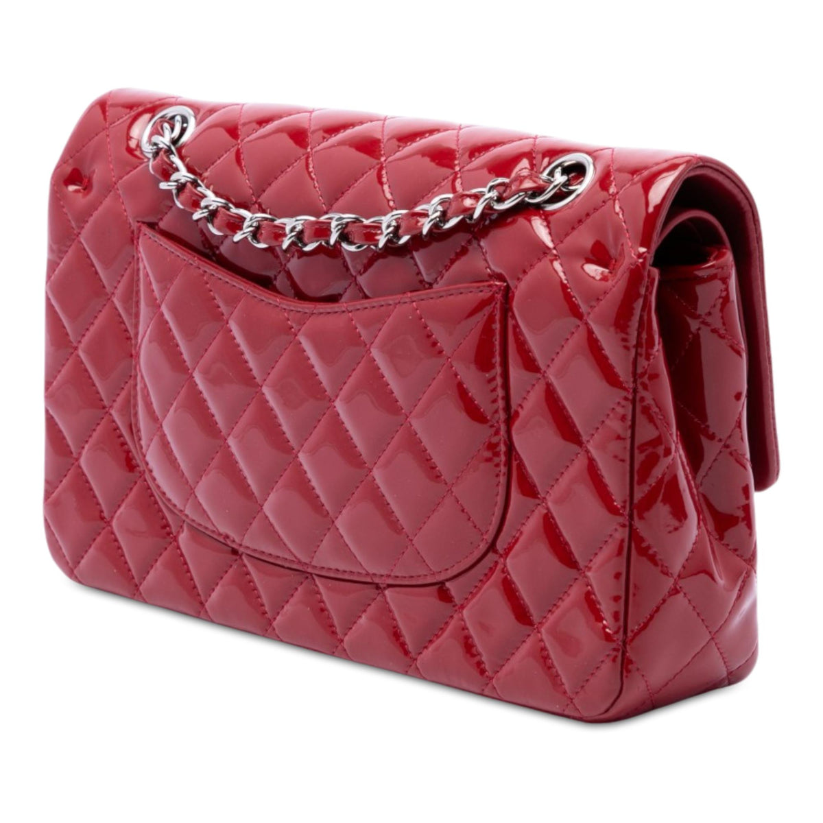 Chanel Medium Classic Patent Double Flap