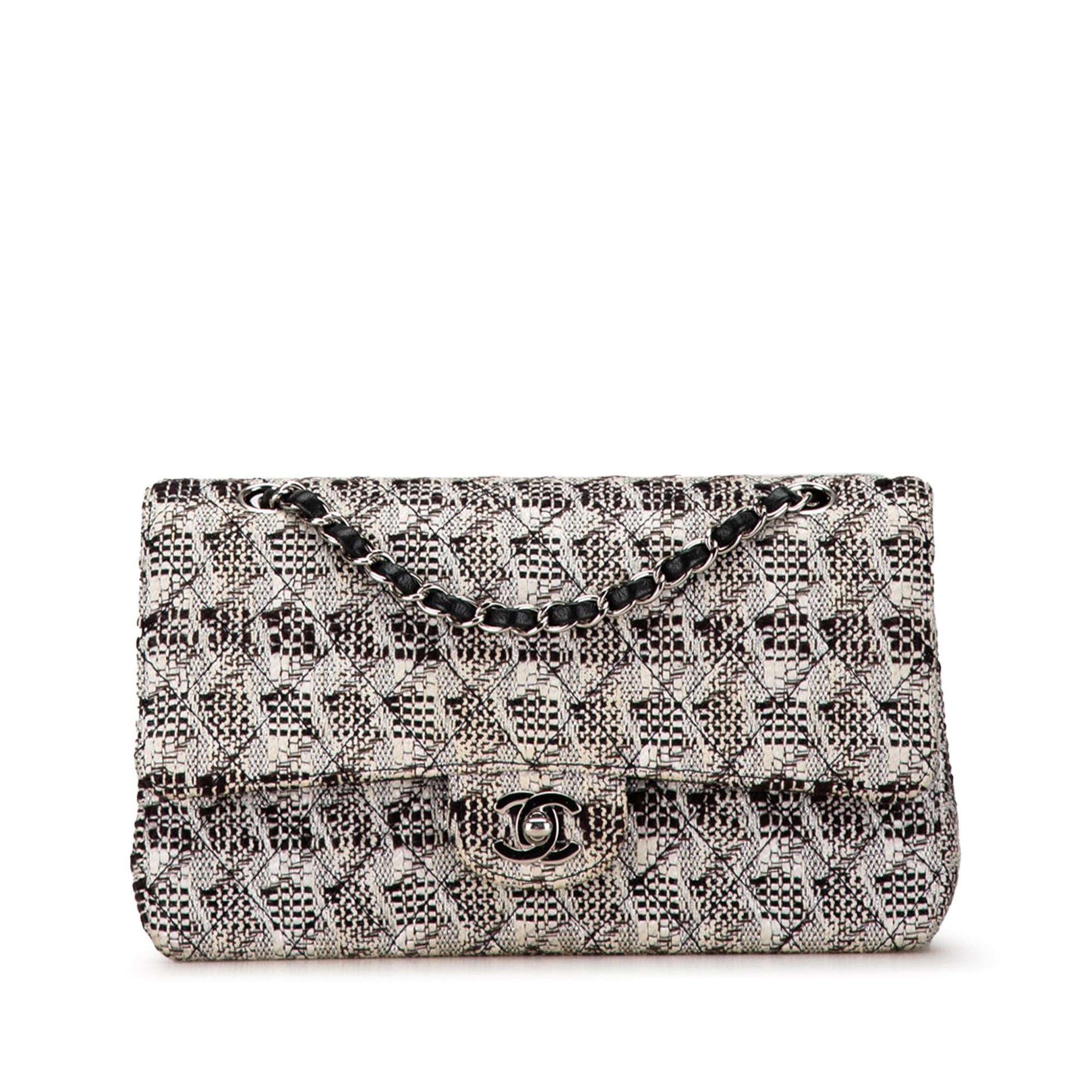 Chanel Medium Classic Tweed Double Flap