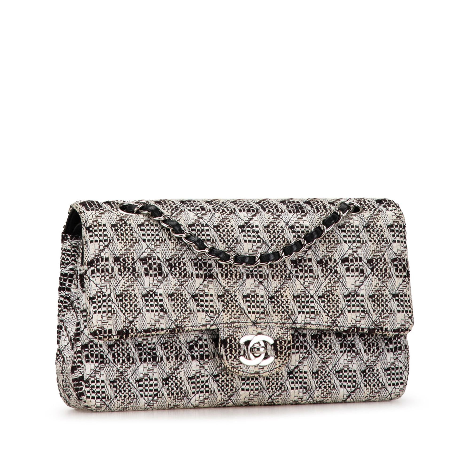 Chanel Medium Classic Tweed Double Flap