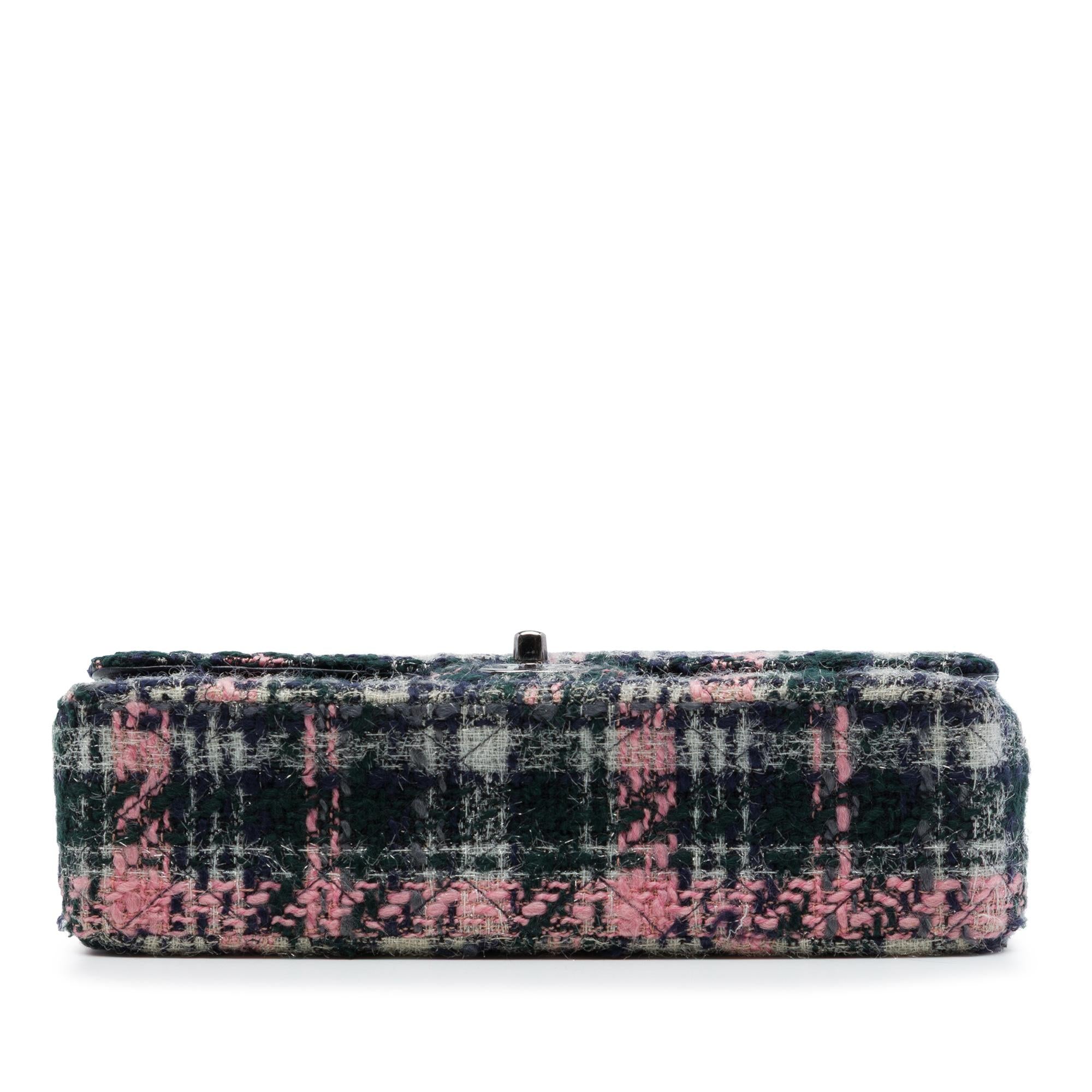 Chanel Medium Classic Tweed Double Flap