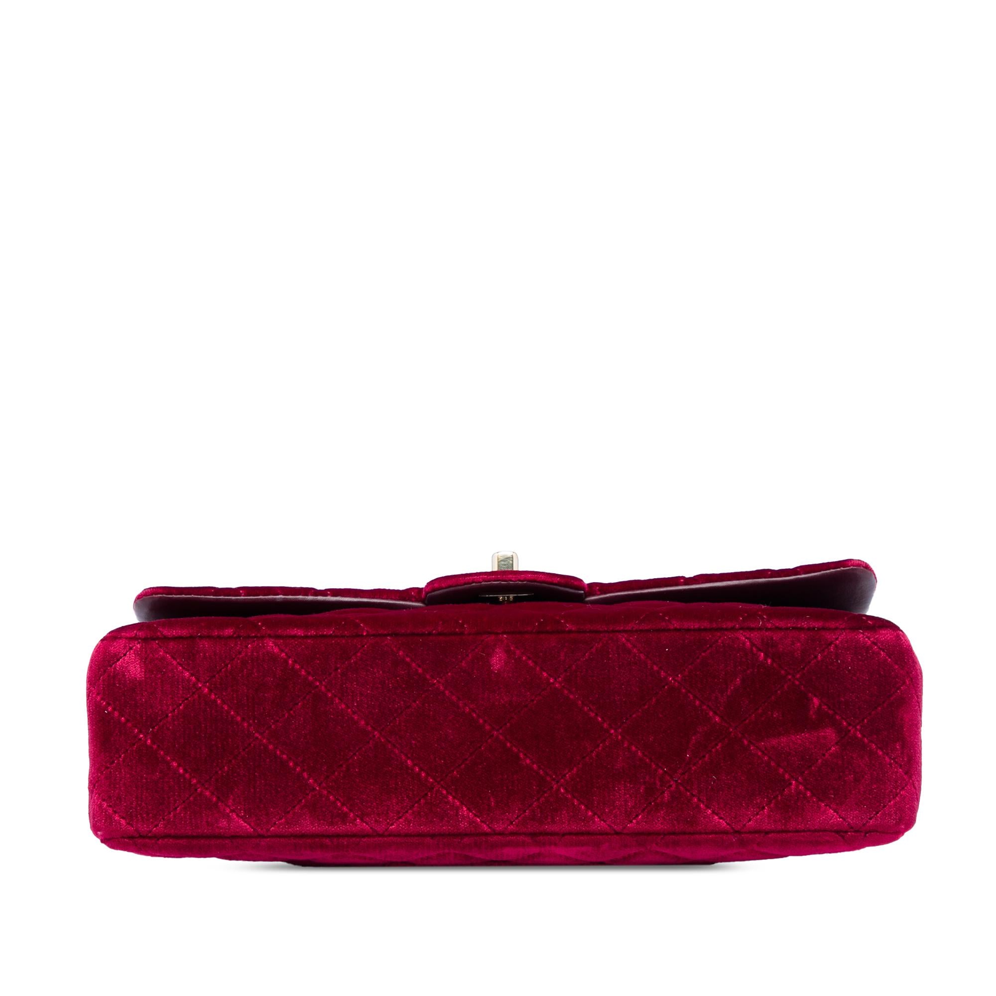 Chanel Medium Classic Velvet Double Flap