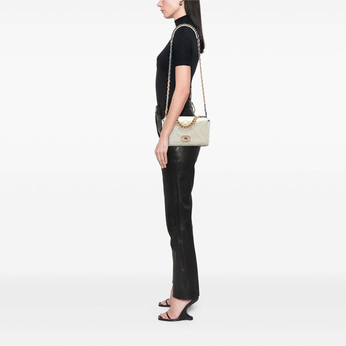 Chanel Medium Iridescent Lambskin 19 Flap
