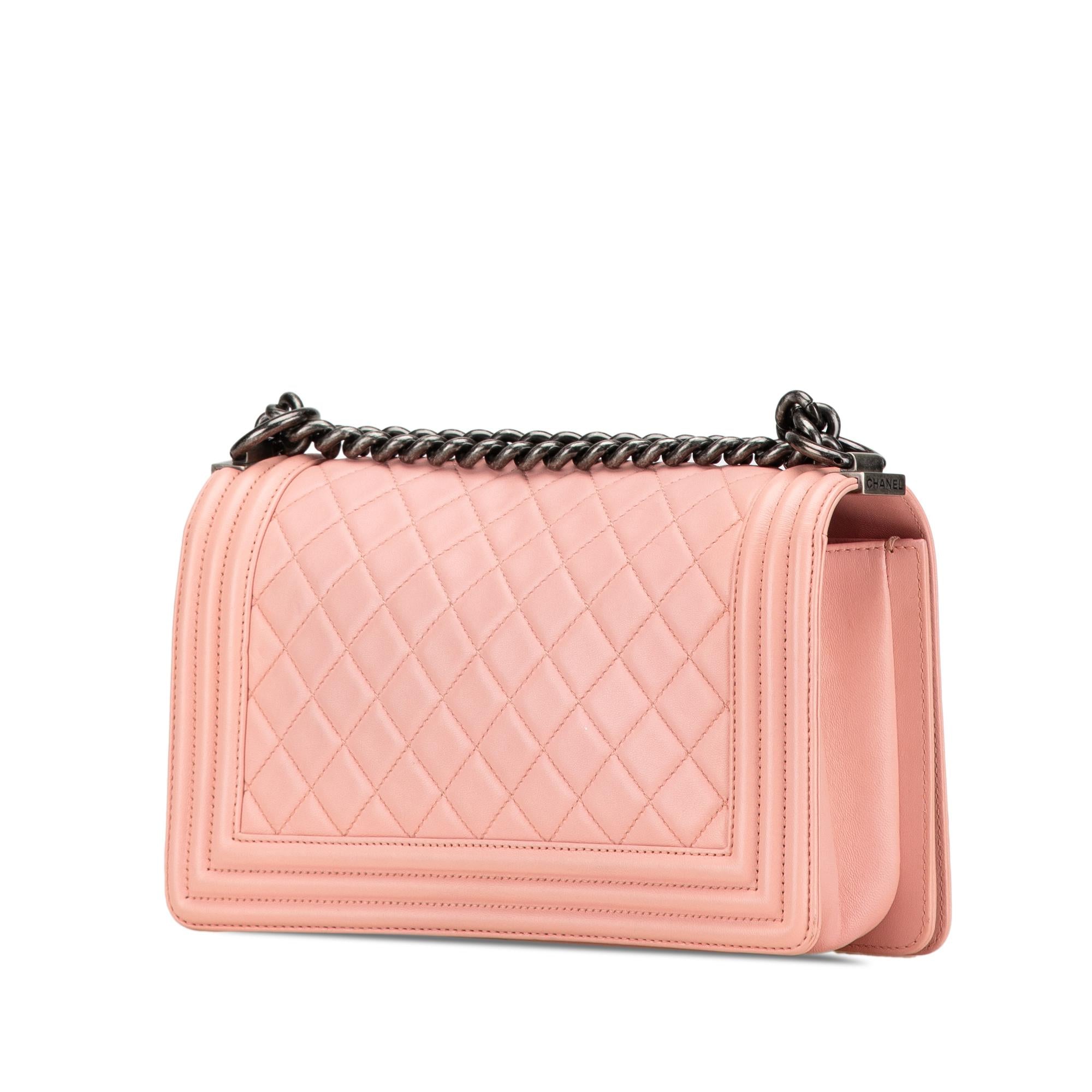 Chanel Medium Lambskin Boy Flap