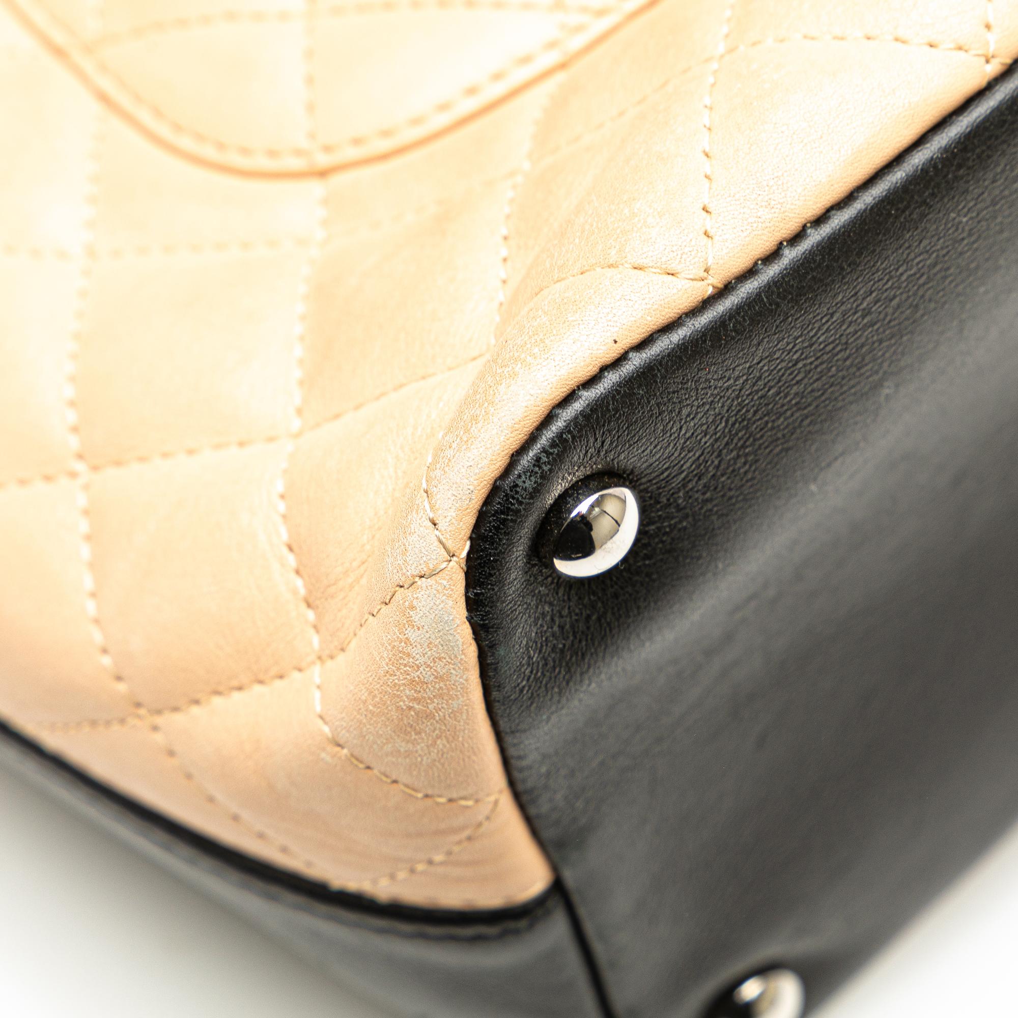 Chanel Medium Lambskin Cambon Ligne Tote (SHG-1GaPuF)