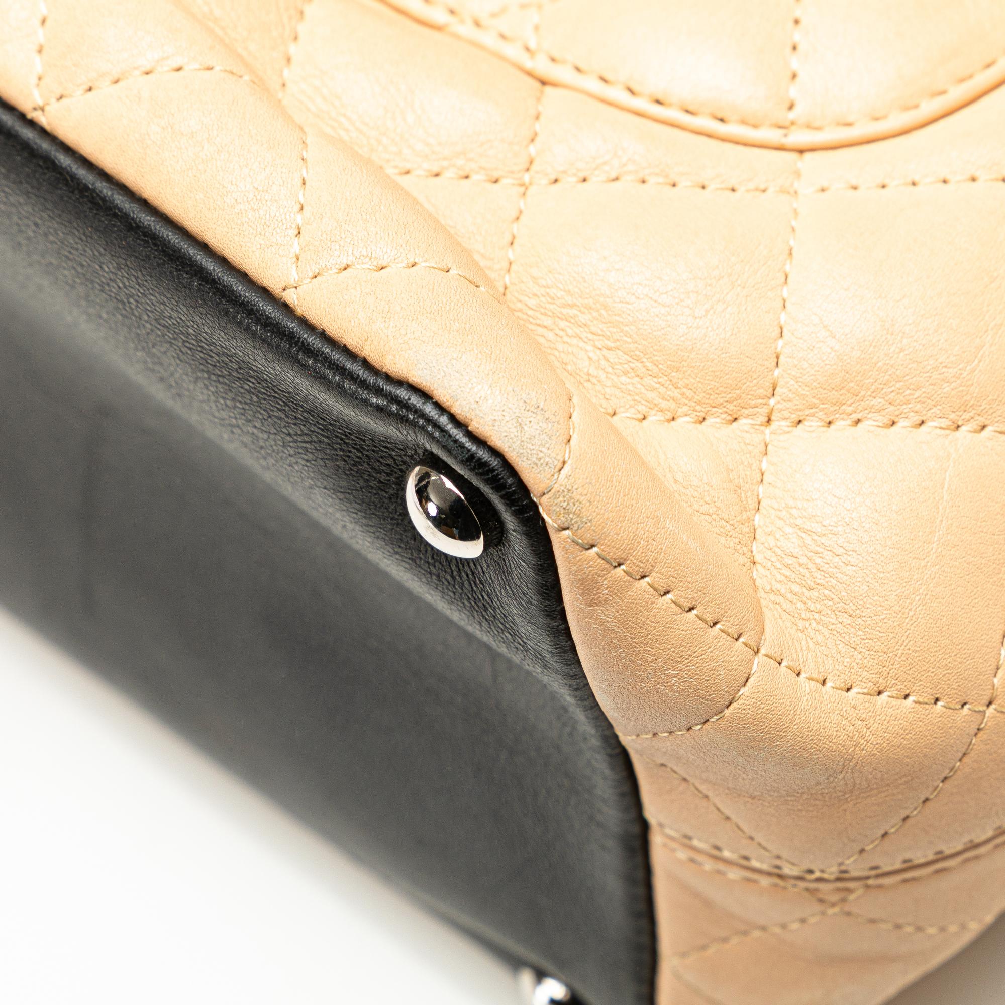 Chanel Medium Lambskin Cambon Ligne Tote (SHG-1GaPuF)