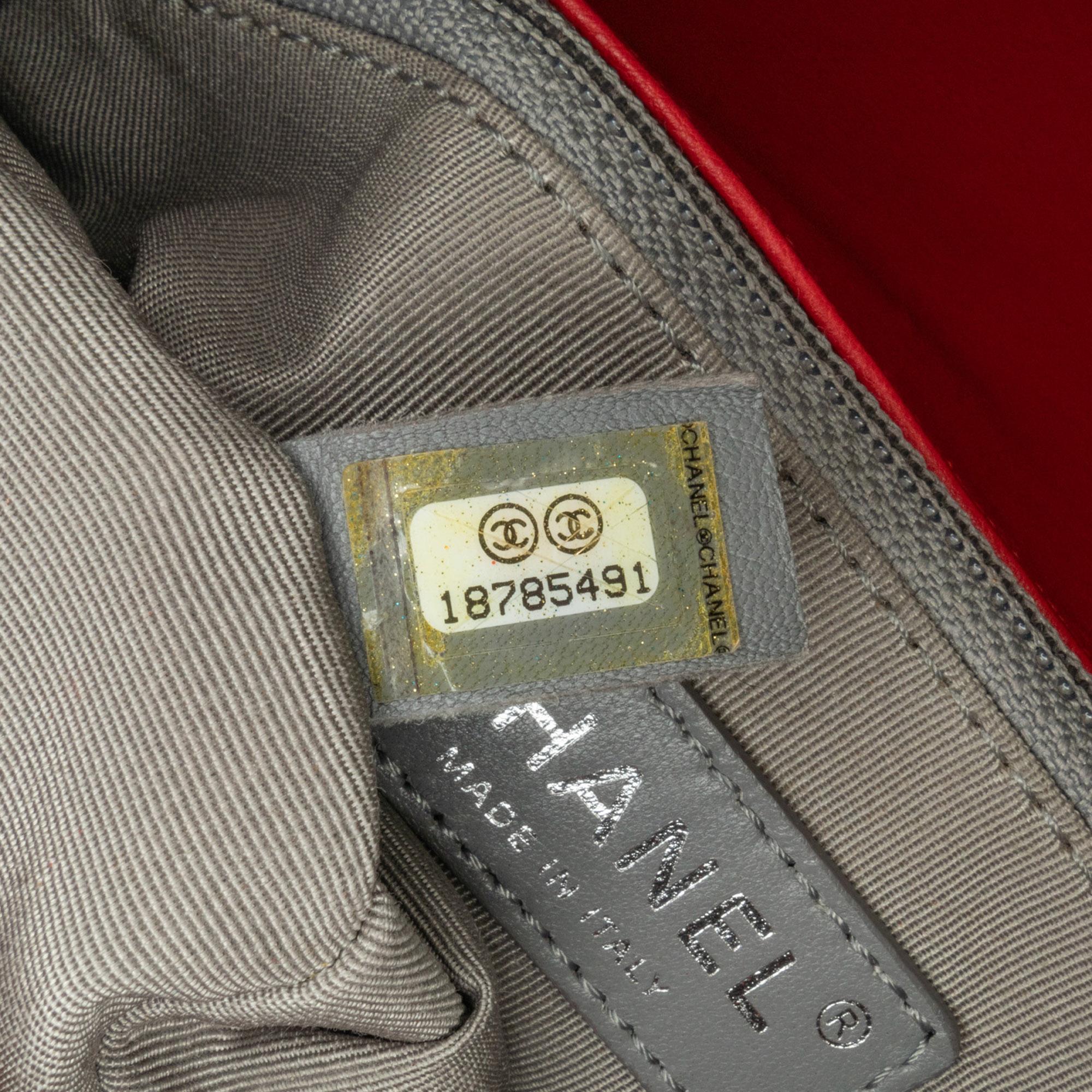 Chanel Medium Lambskin Double Stitch Boy Flap (SHG-HDDAJQ)