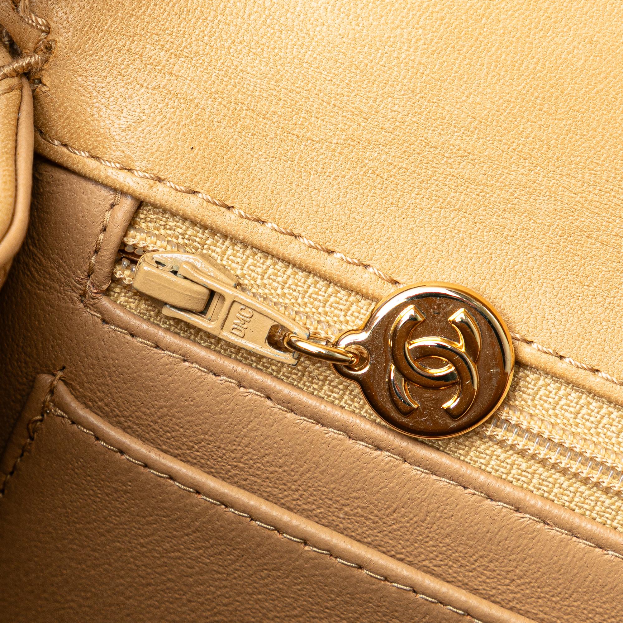 Chanel Medium Lambskin Kelly Top Handle Bag