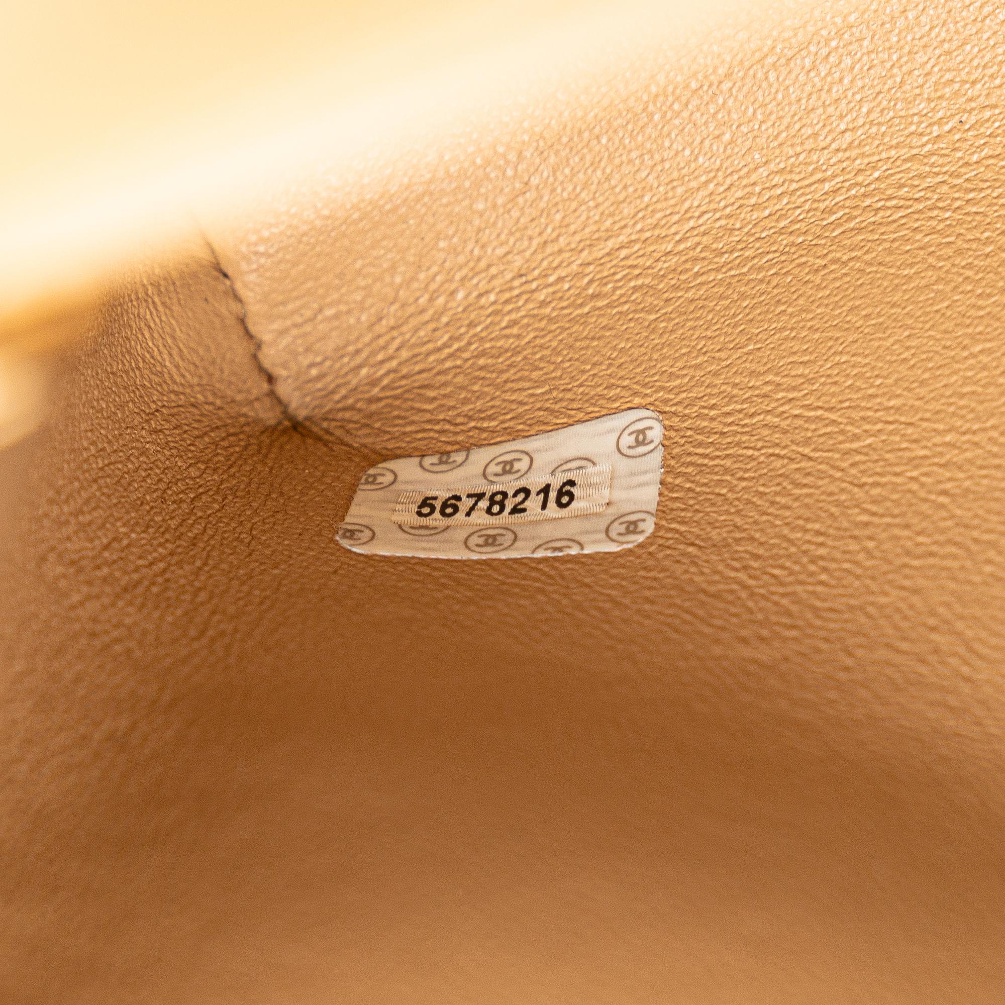 Chanel Medium Lambskin Kelly Top Handle Bag