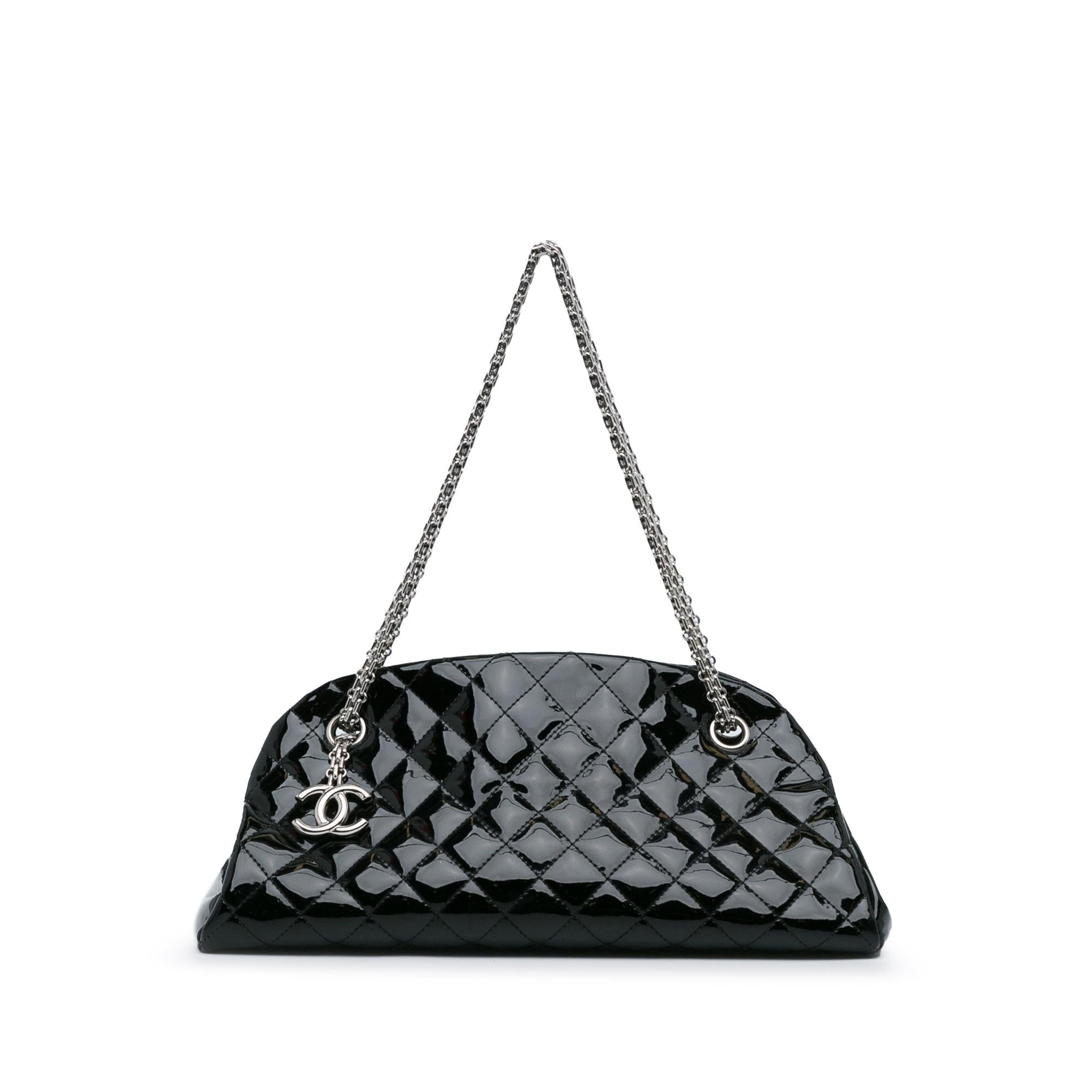 Chanel Medium Patent Just Mademoiselle Shoulder Bag (SHG-IKOedq)