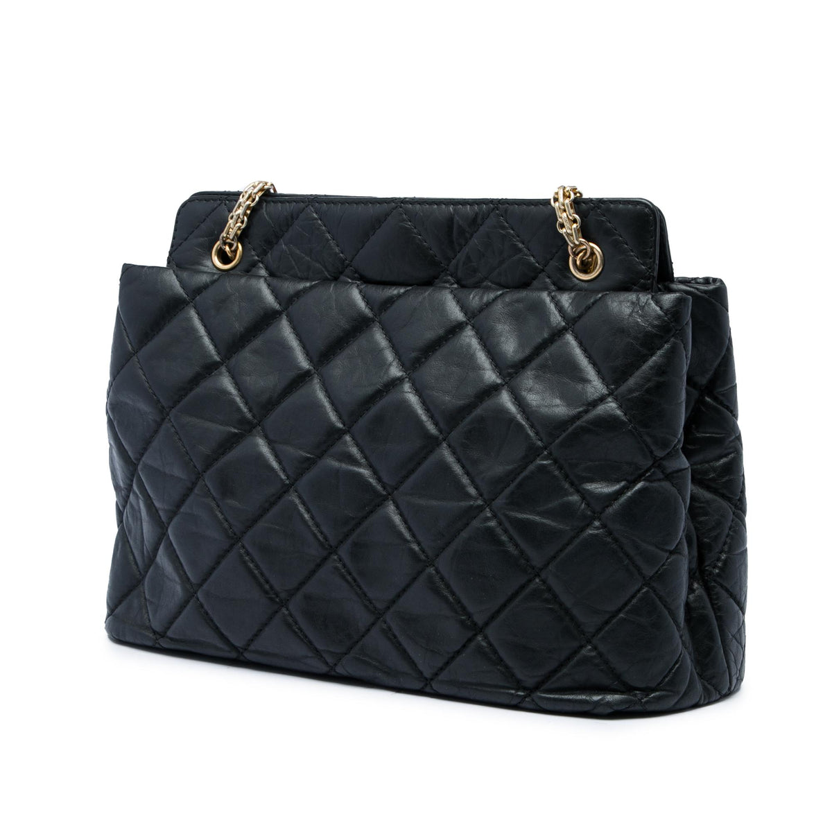 Chanel Medium Quilted Aged Calfskin Reissue 2.55 Tote
