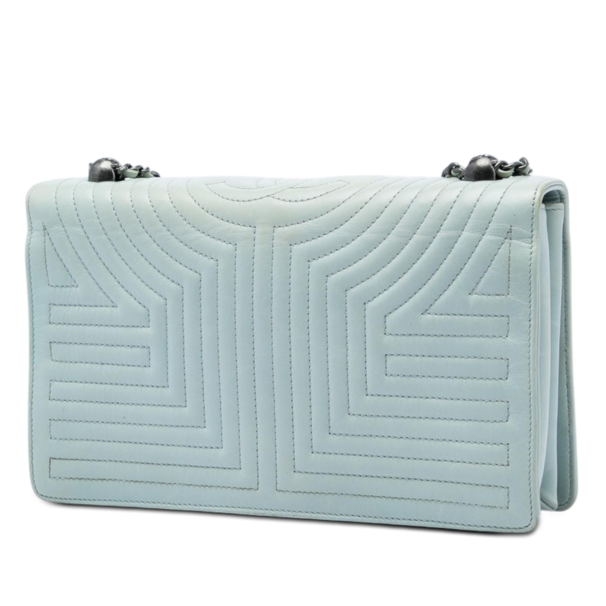 Chanel Medium Quilted Calfskin Korean Garden Flap