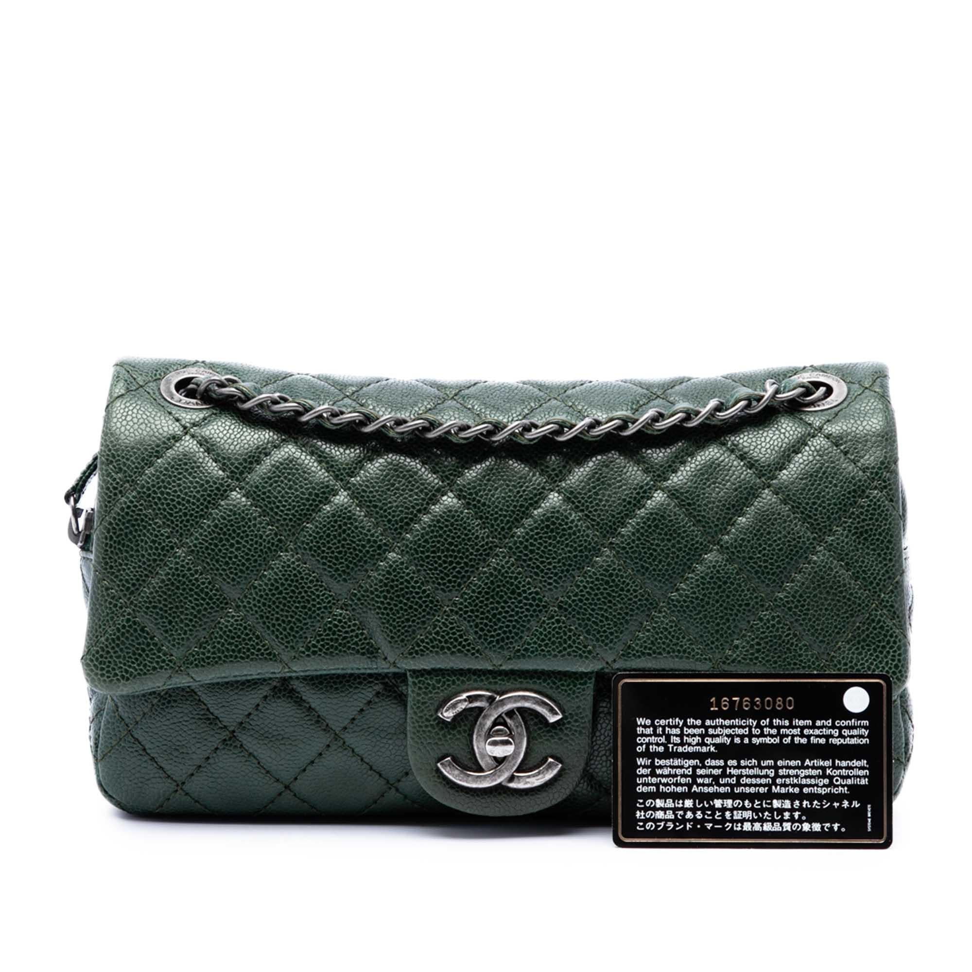 Chanel Medium Quilted Caviar Easy Flap