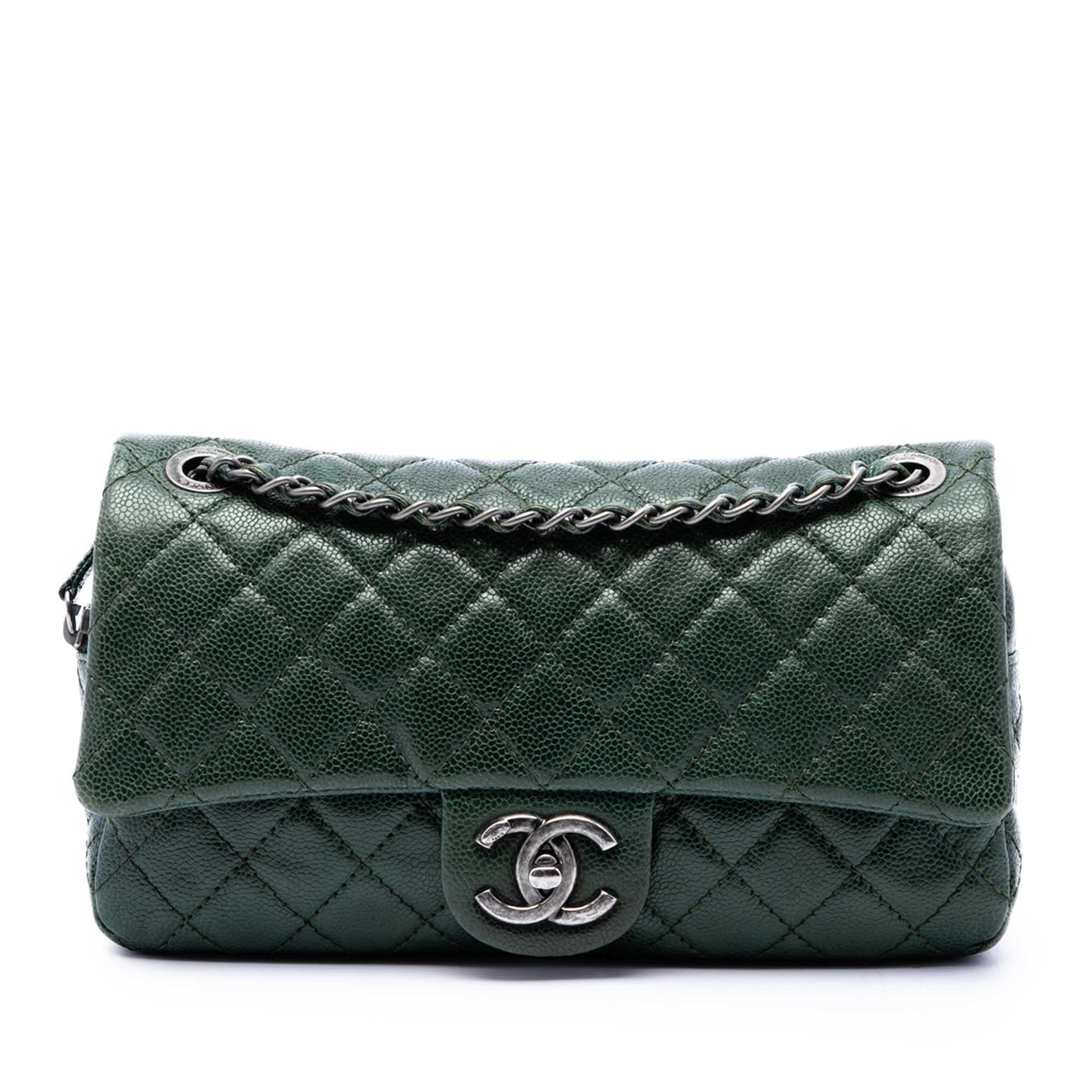 Chanel Medium Quilted Caviar Easy Flap