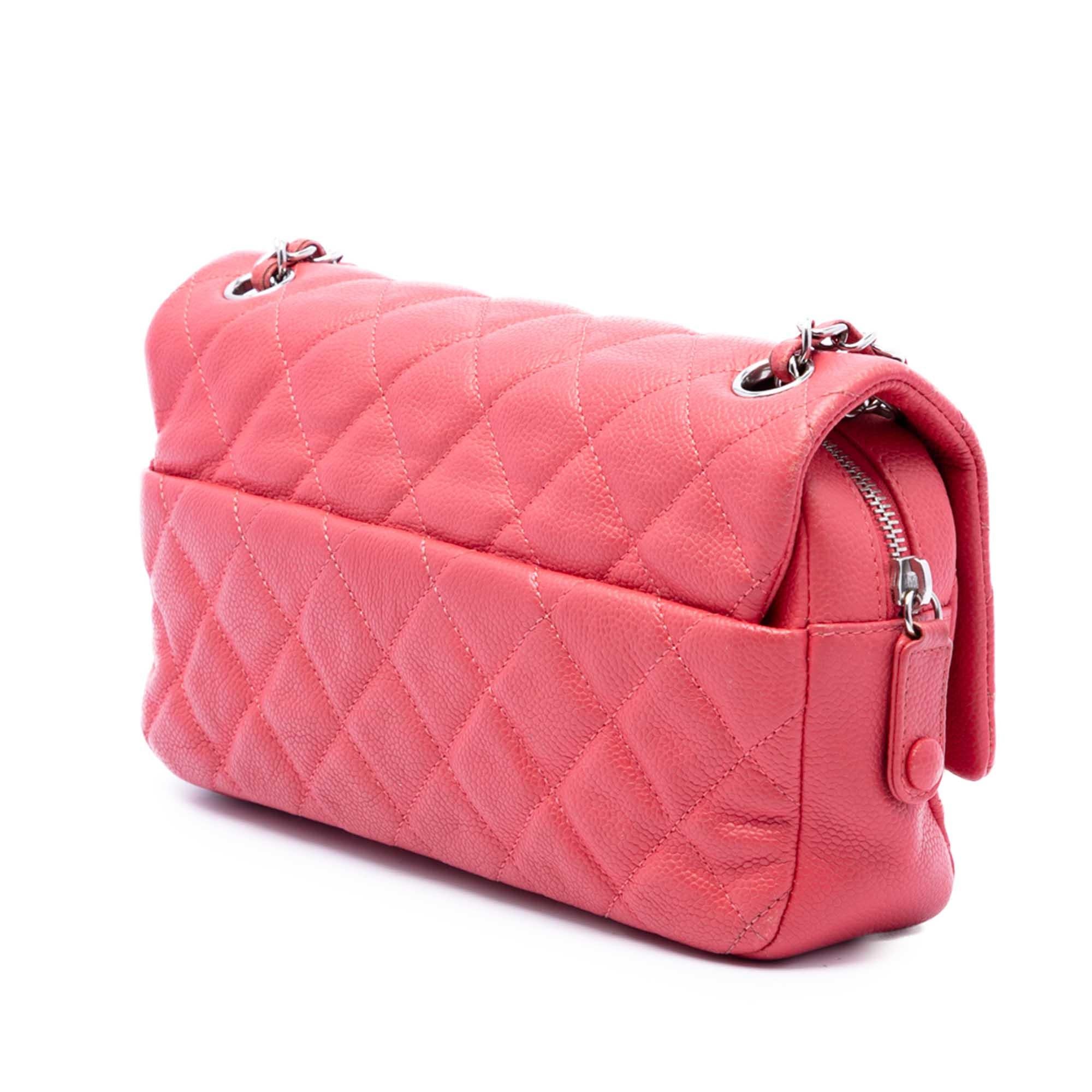 Chanel Medium Quilted Caviar Easy Flap