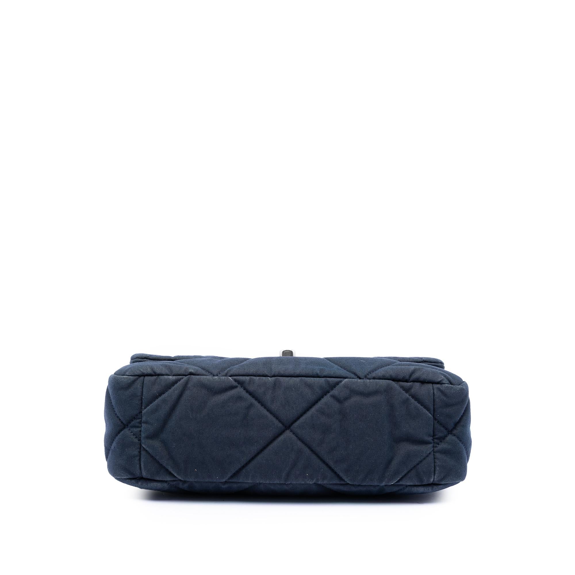 Chanel Medium Quilted Jersey 19 Flap
