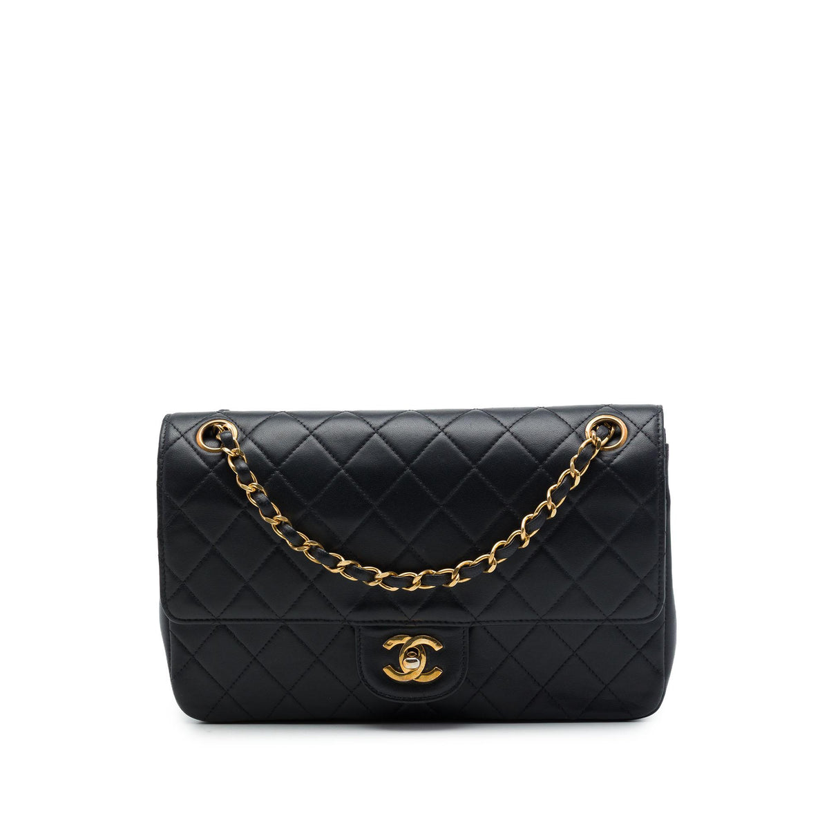 Chanel Medium Quilted Lambskin Double Flap