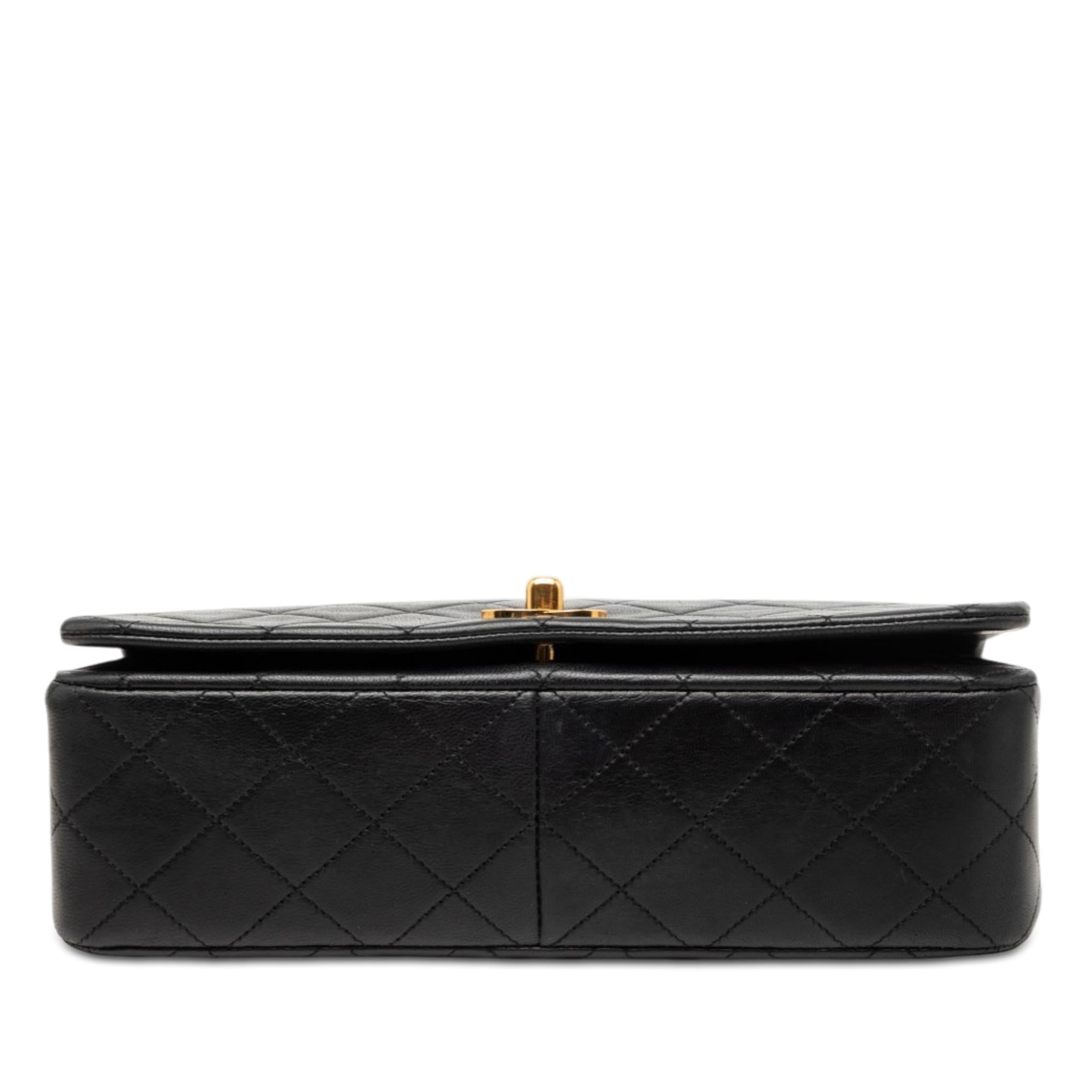 Chanel Medium Quilted Lambskin Full Flap