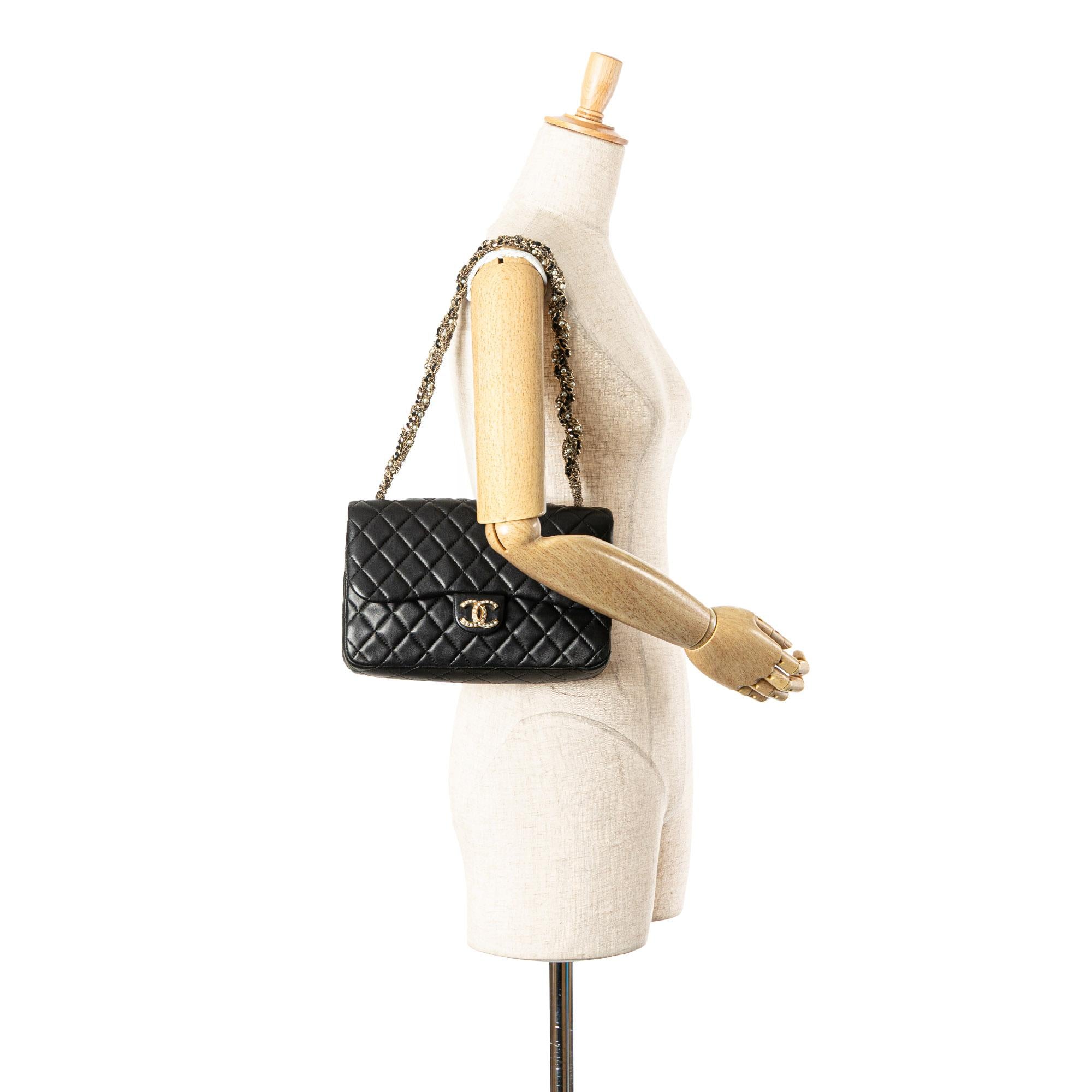 Chanel Medium Quilted Lambskin Westminster Pearl Flap