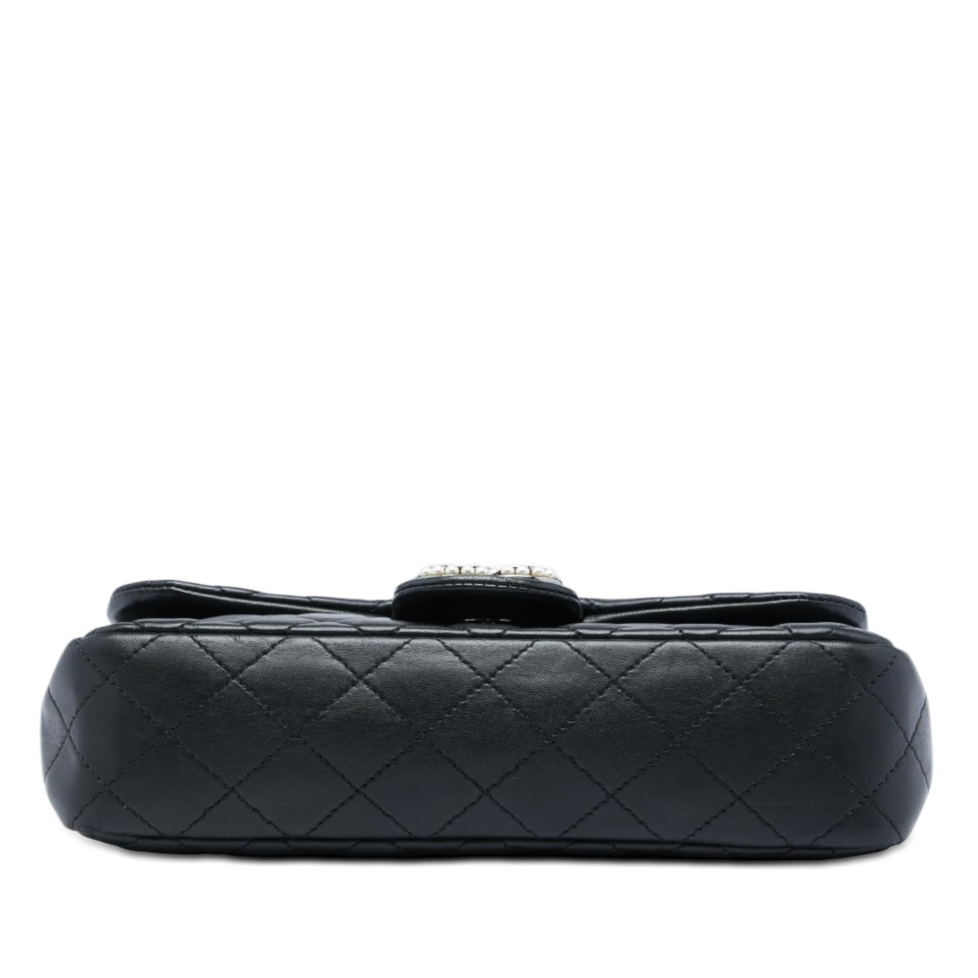 Chanel Medium Quilted Lambskin Westminster Pearl Flap