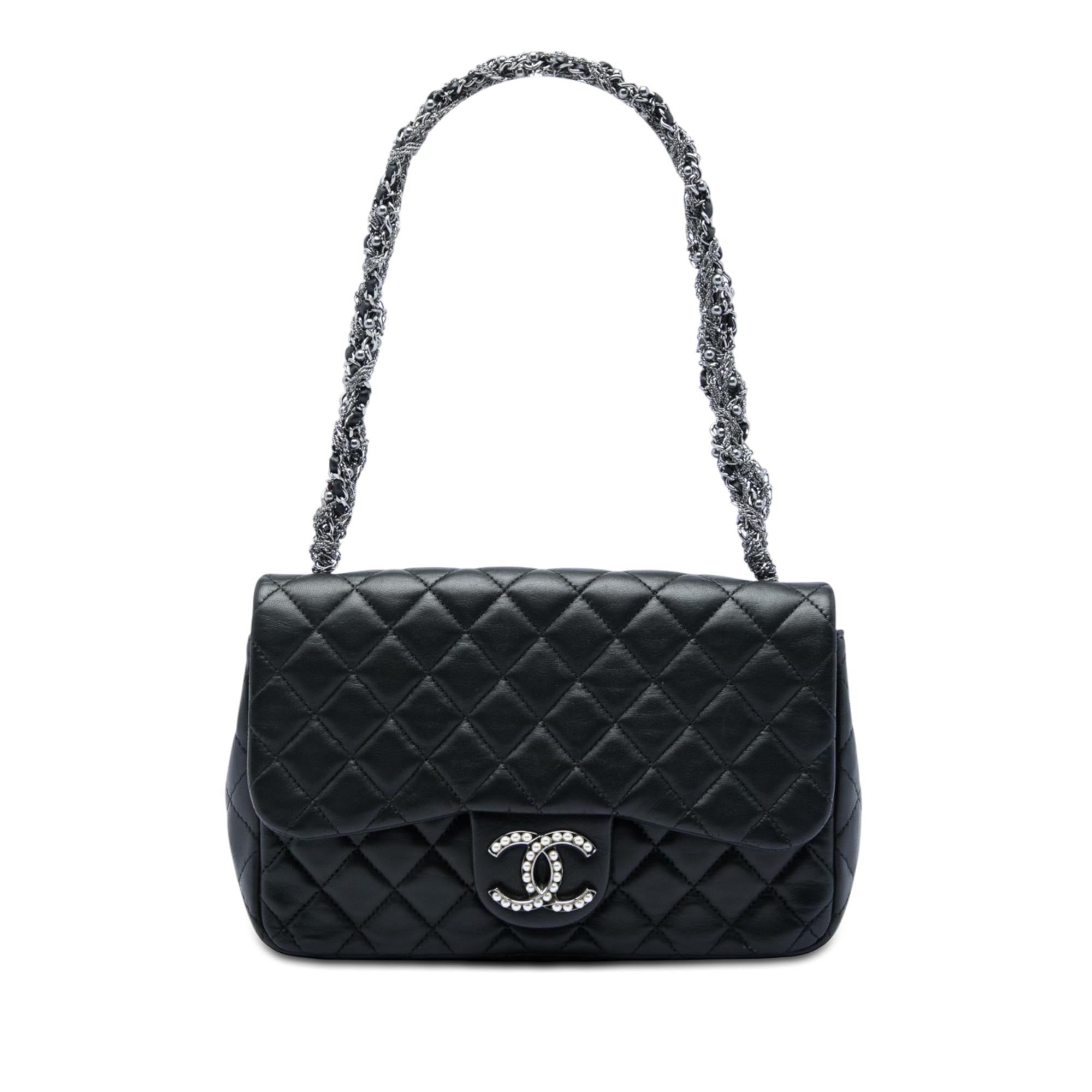Chanel Medium Quilted Lambskin Westminster Pearl Flap