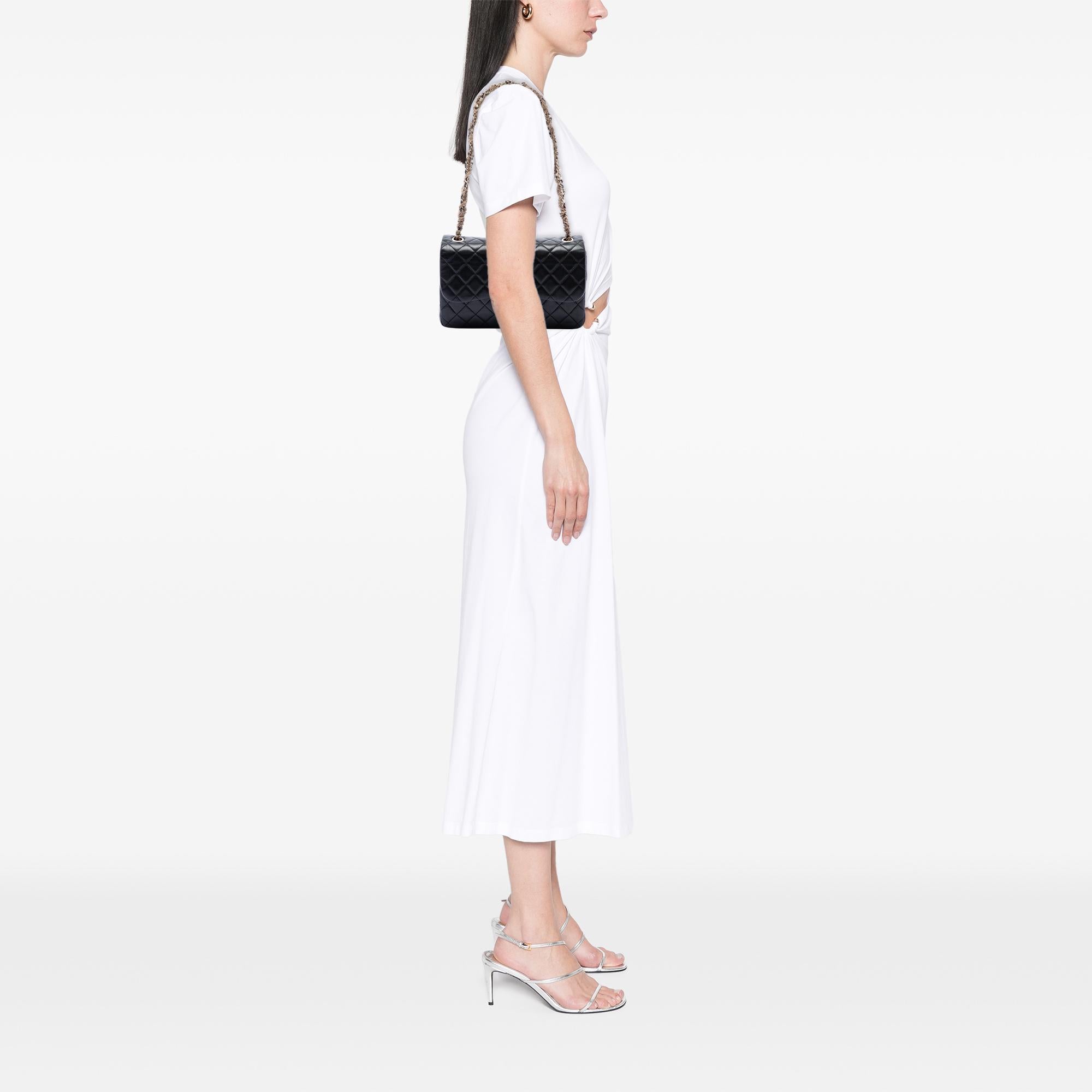 Chanel Medium Quilted Lambskin Westminster Pearl Flap