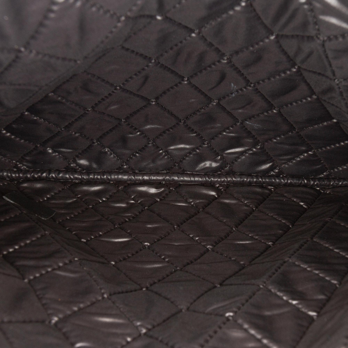 Chanel Medium Quilted Lambskin and Calfskin Pearl O Case Clutch