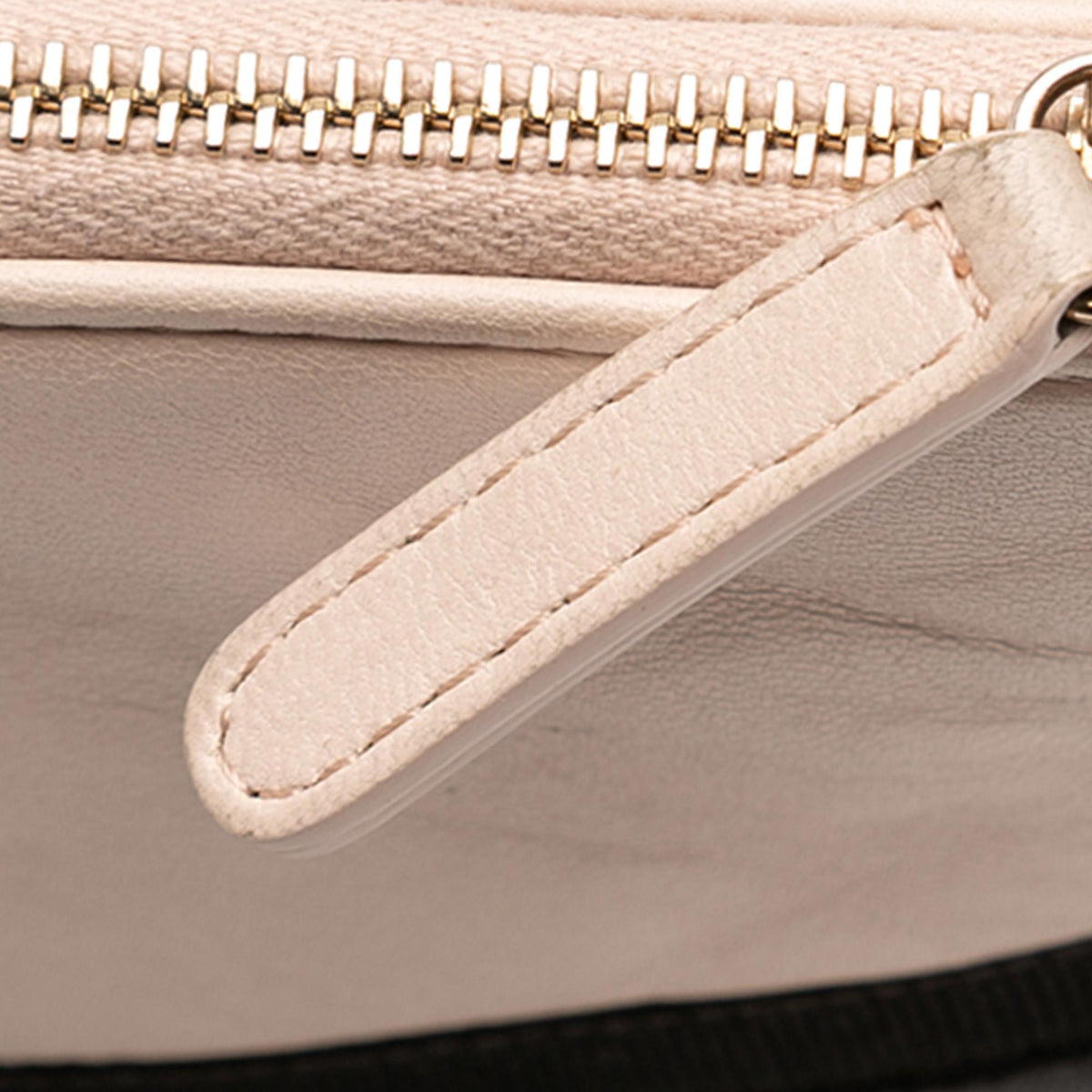 Chanel Medium Quilted Lambskin and Calfskin Pearl O Case Clutch