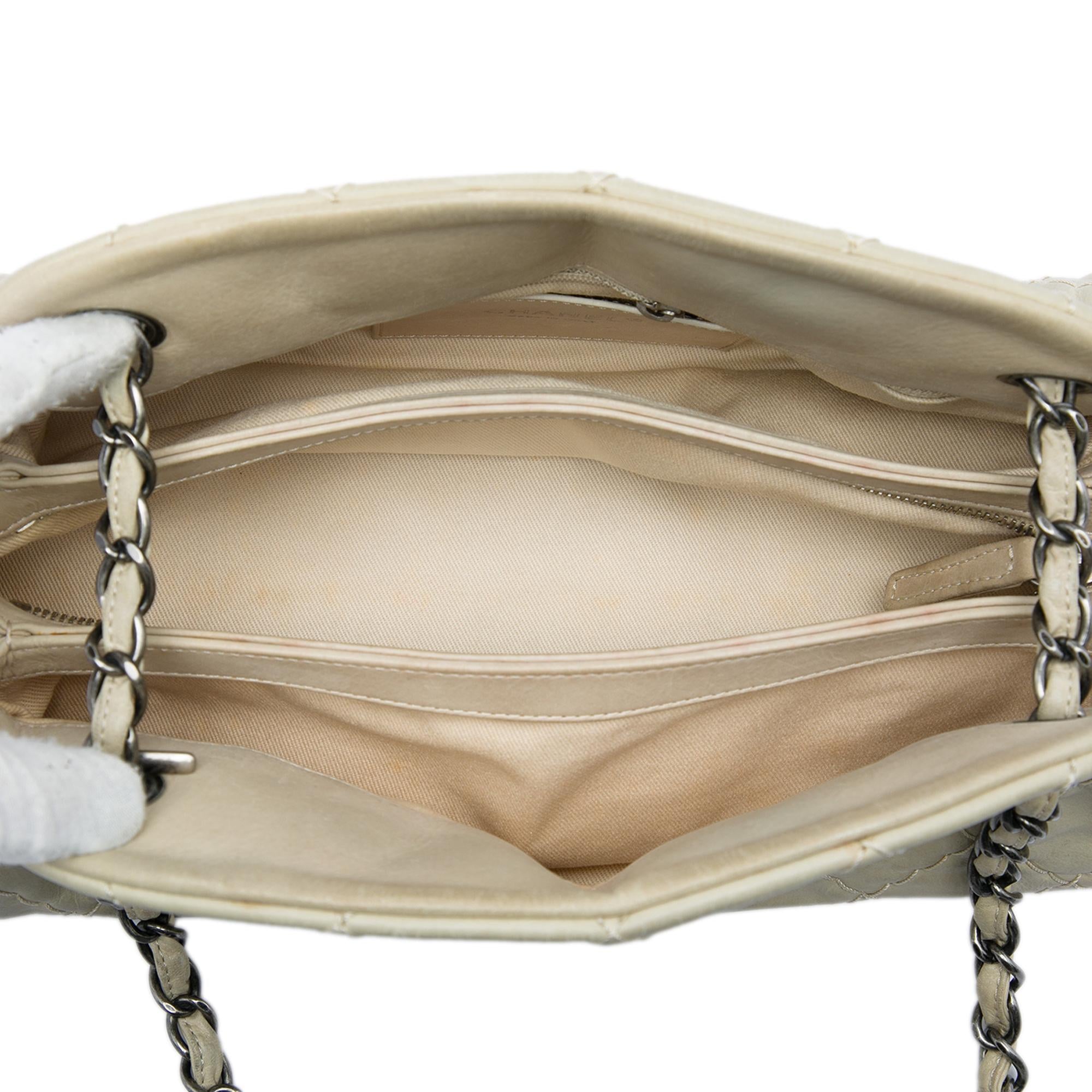 Chanel Medium Stitched Aged Calfskin Just Mademoiselle Bowling Bag
