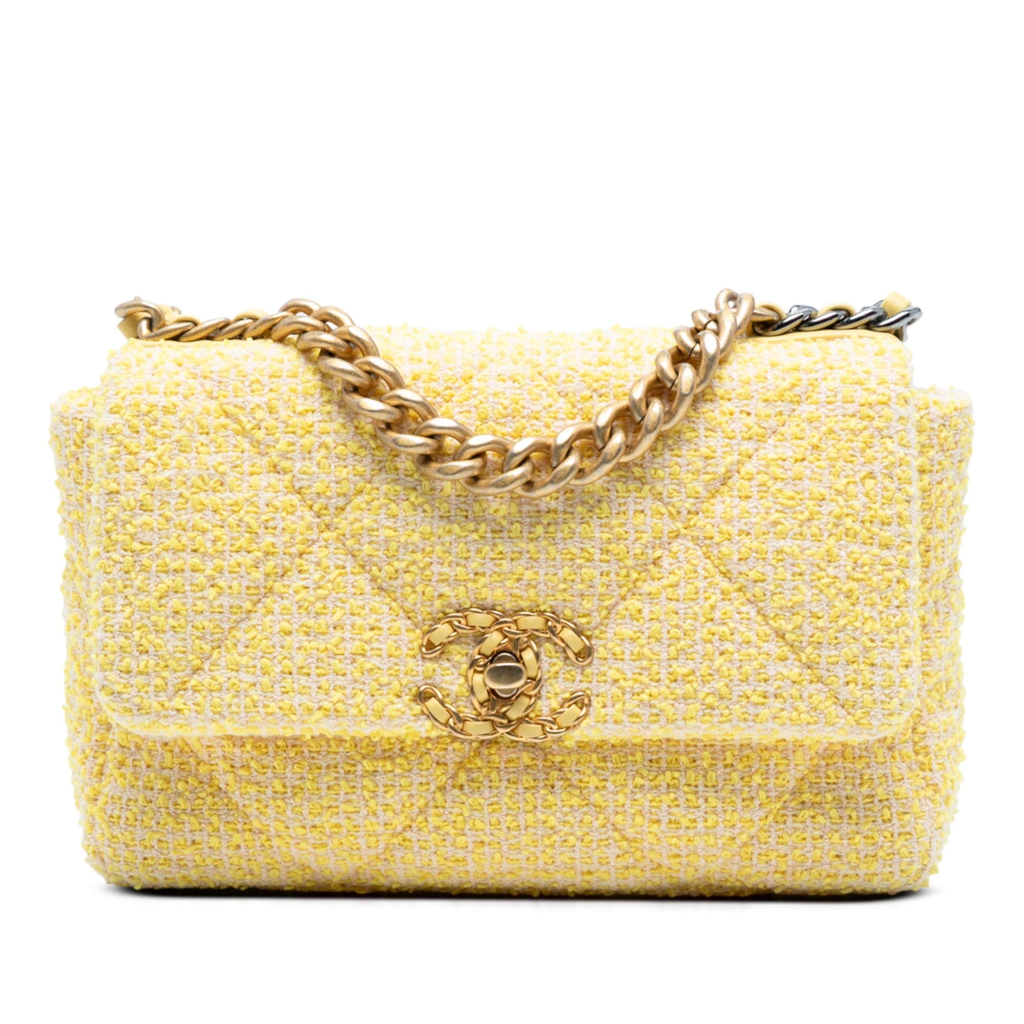 Chanel Medium Tweed 19 Flap