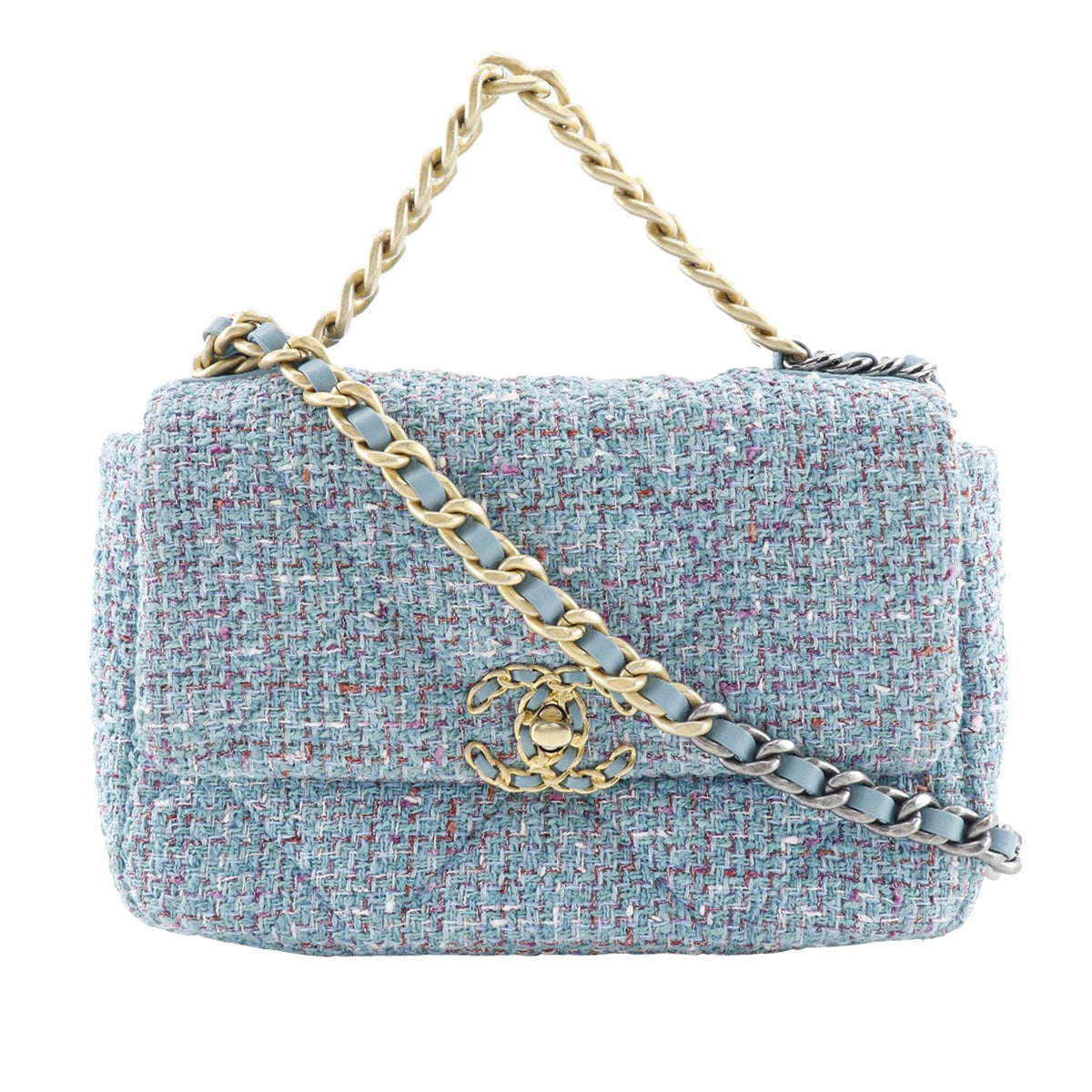Chanel Medium Tweed 19 Flap