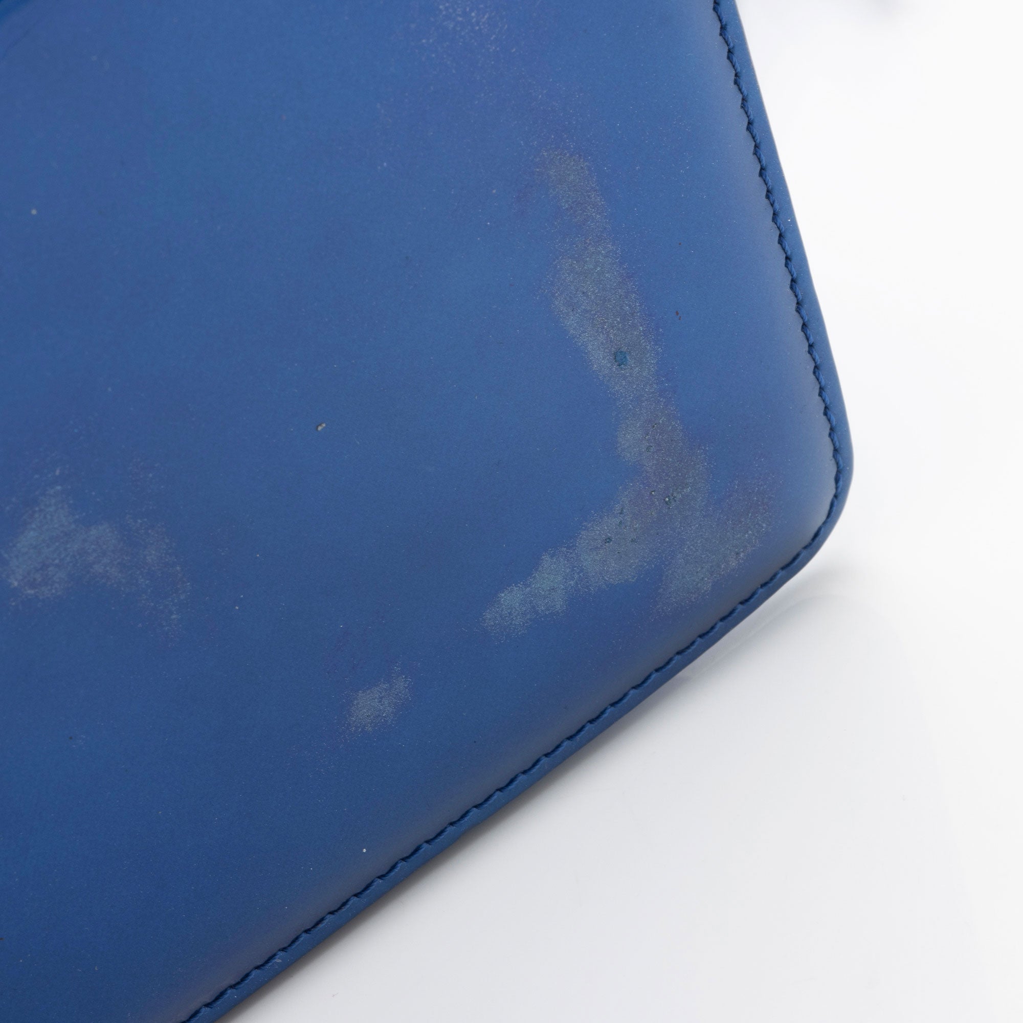 Chanel Metallic Patent Leather Old Medium Boy Bag